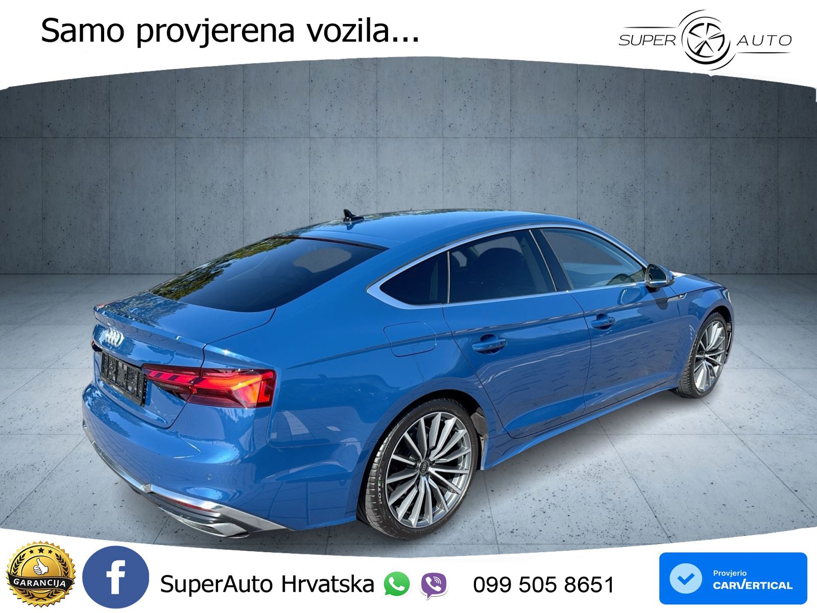 Audi A5 Sportback 40 TDI (204 KS) S tronic S line