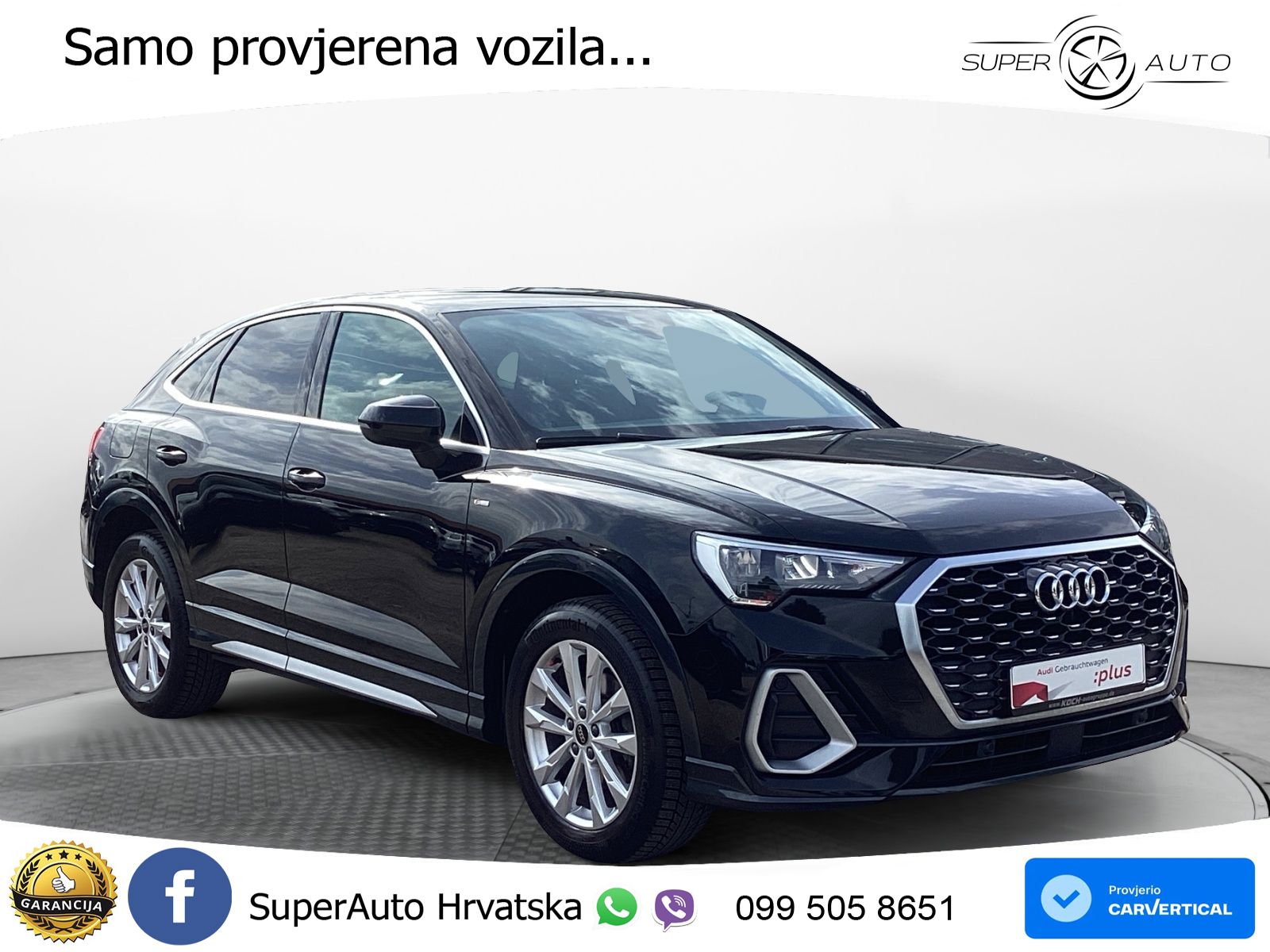 Audi Q3 II Sportback 35 TFSI (150 KS) S tronic S line