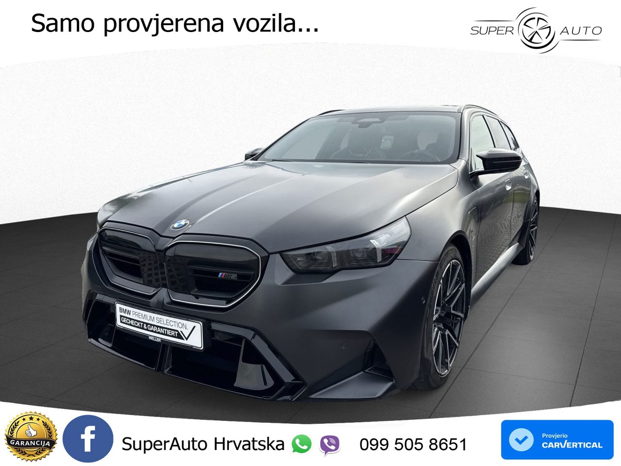 BMW M5 Touring 4.4 V8 (727 KS) xDrive Steptronic LED+GR SJED+ACC