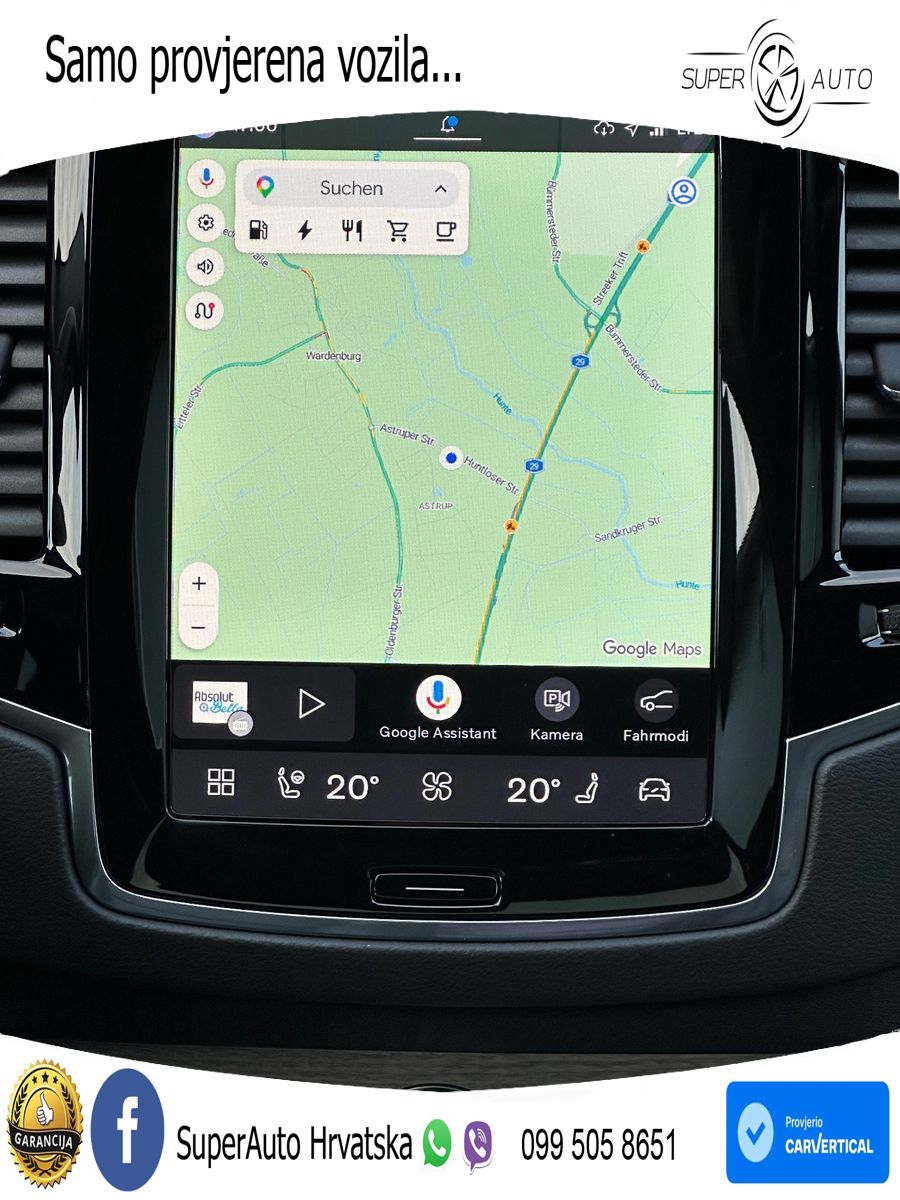 Volvo XC90 2.0 T8 AWD Automatic ACC+HEAD+4xGR SJED+360+PANO