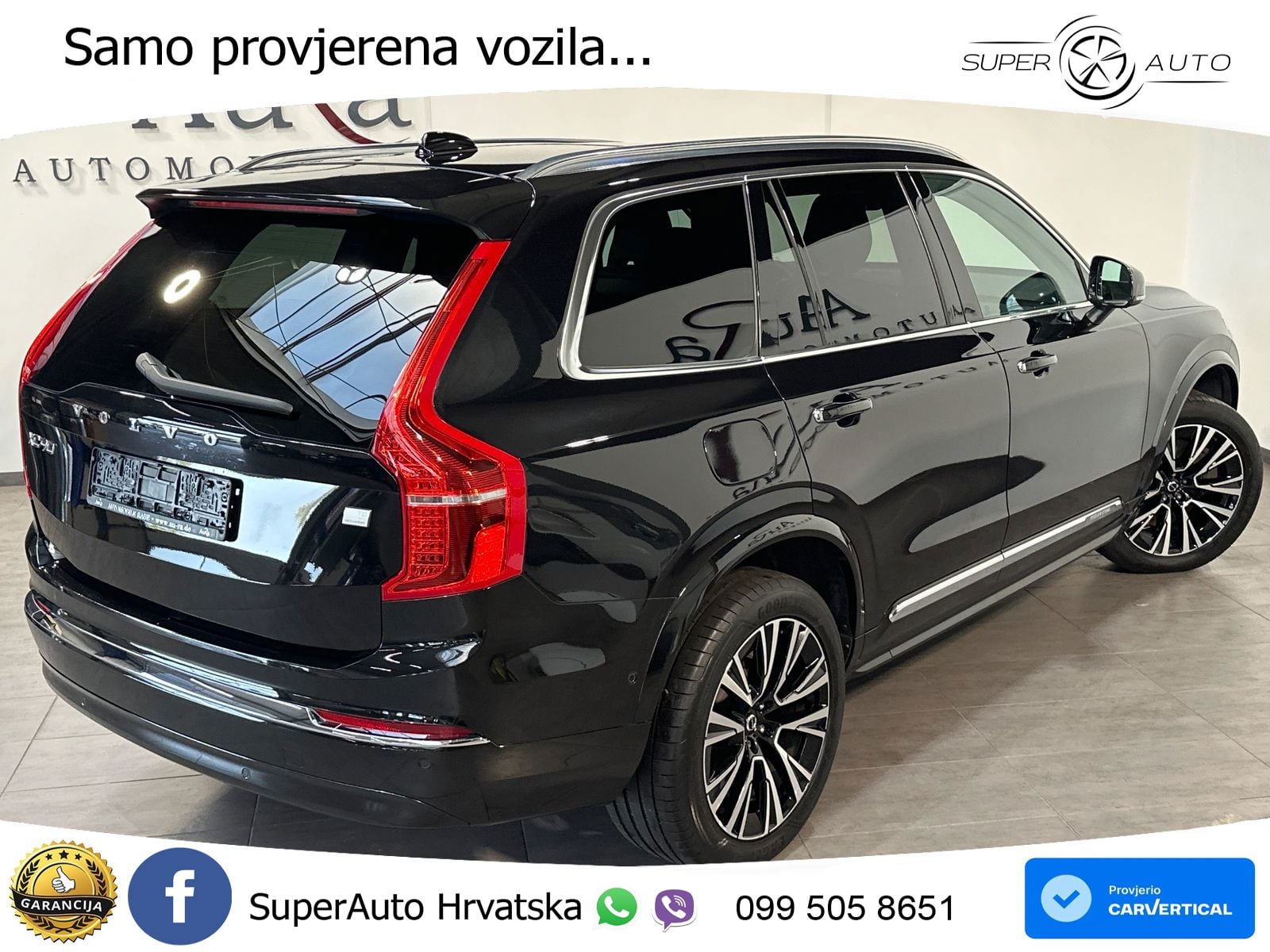 Volvo XC90 2.0 T8 AWD Automatic ACC+HEAD+4xGR SJED+360+PANO
