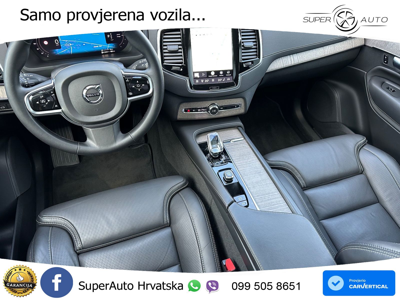 Volvo XC90 2.0 T8 AWD Automatic ACC+HEAD+4xGR SJED+360+PANO