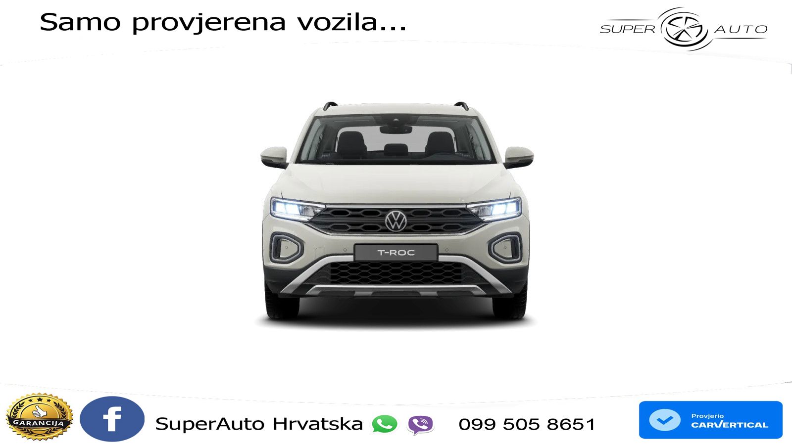 Volkswagen T-Roc 1.5 TSI (150 KS) DSG LED+GR SJED+ACC