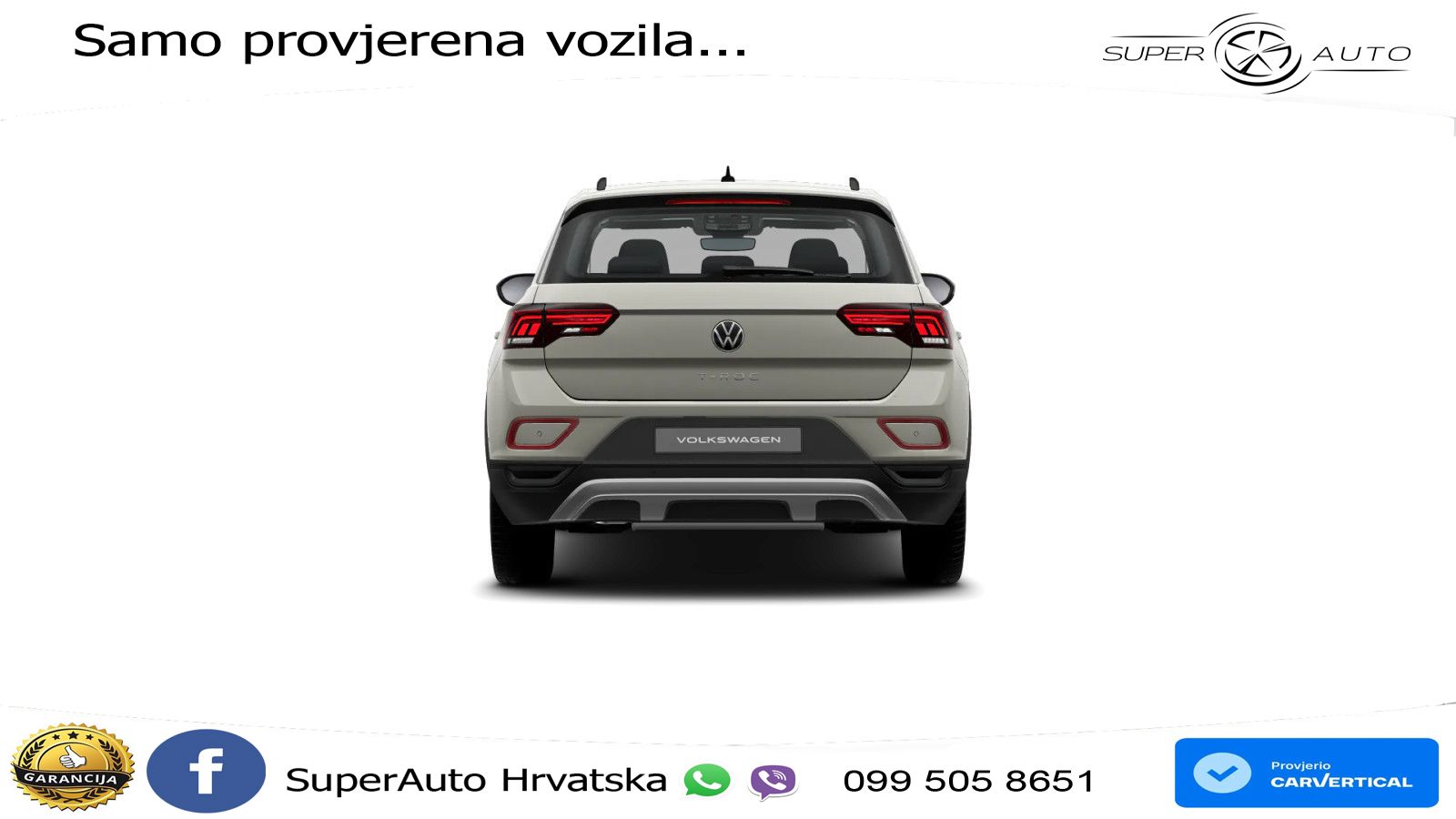 Volkswagen T-Roc 1.5 TSI (150 KS) DSG LED+GR SJED+ACC