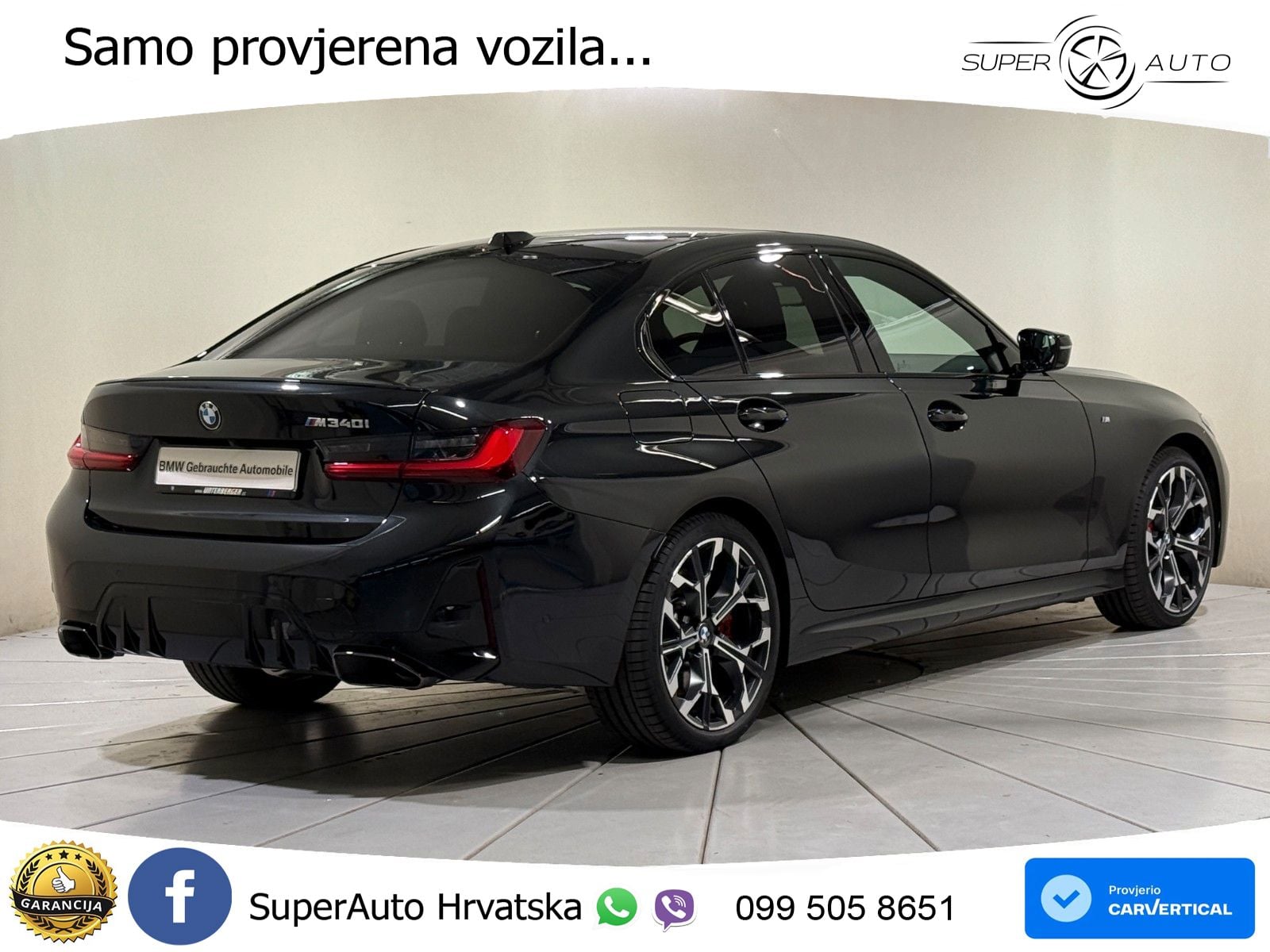 BMW M340i (374 KS) xDrive Steptronic LED+GR SJED+ACC