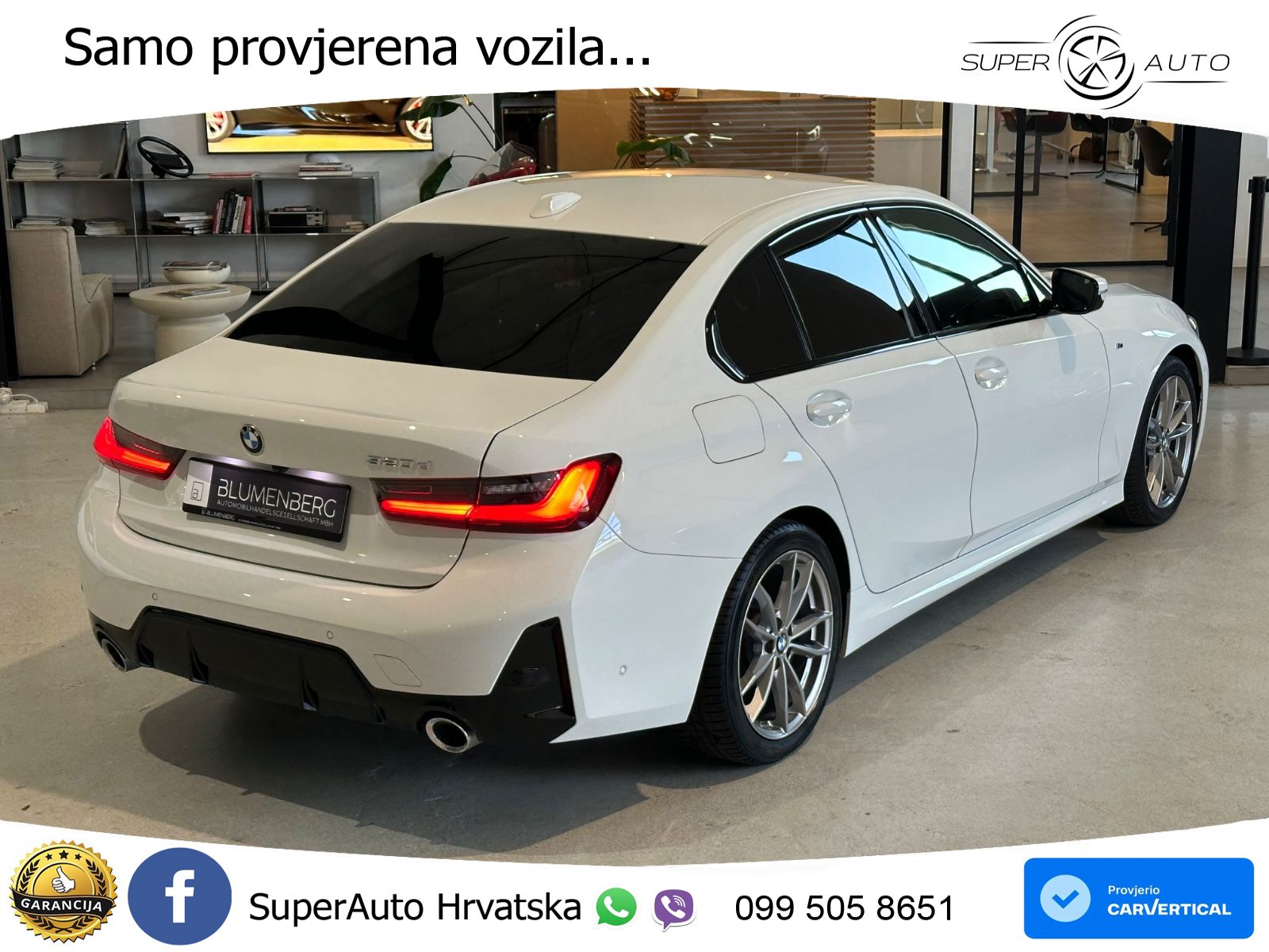 BMW 320d (190 KS) Steptronic M Sport LED+GR SJED+ACC