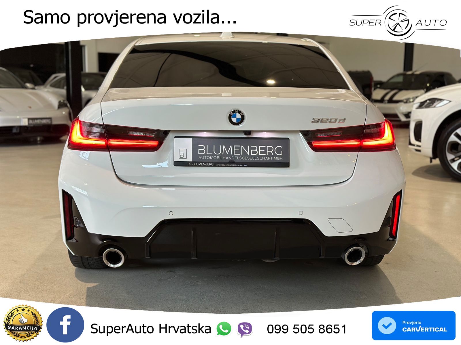 BMW 320d (190 KS) Steptronic M Sport LED+GR SJED+ACC