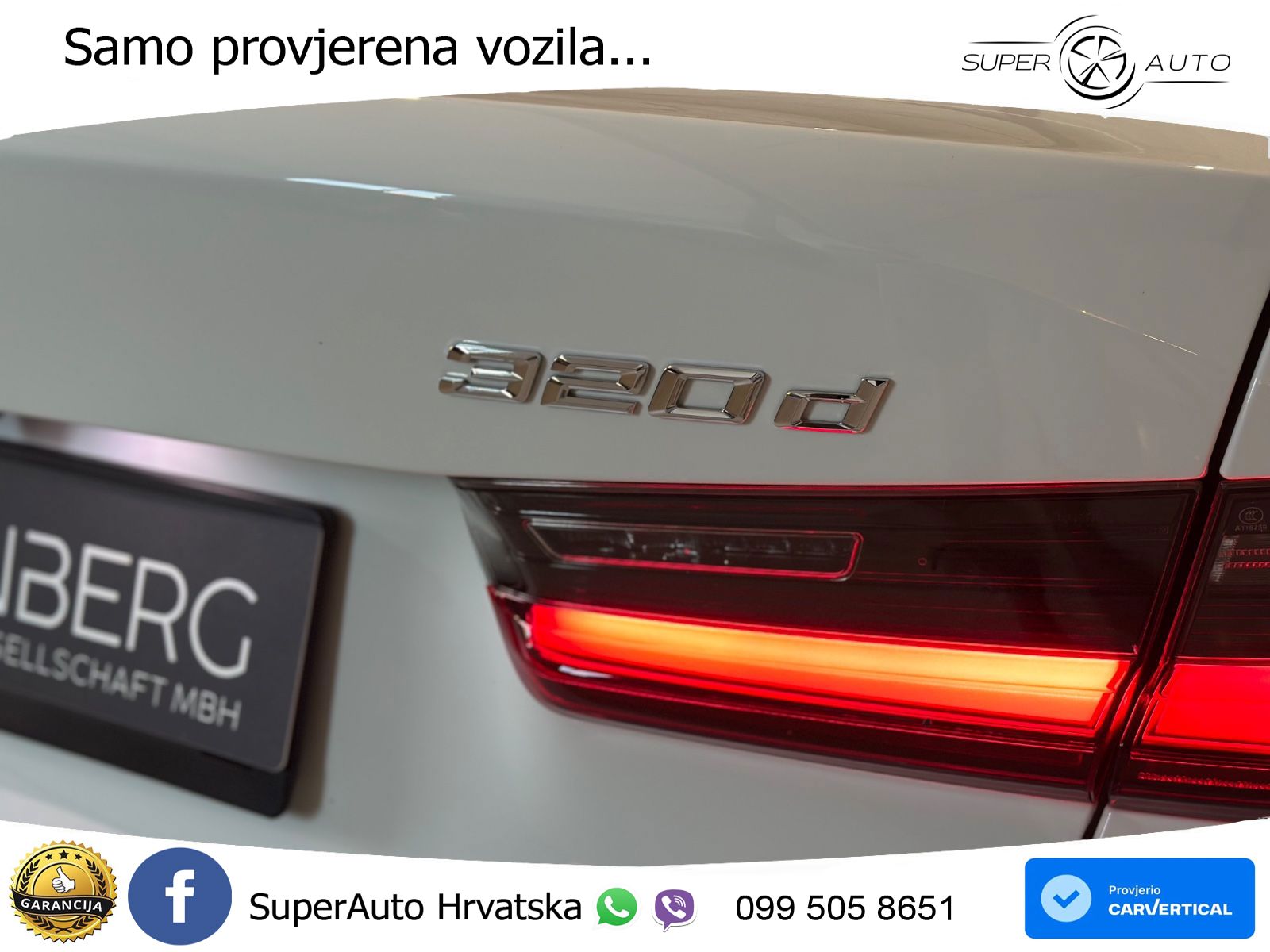 BMW 320d (190 KS) Steptronic M Sport LED+GR SJED+ACC