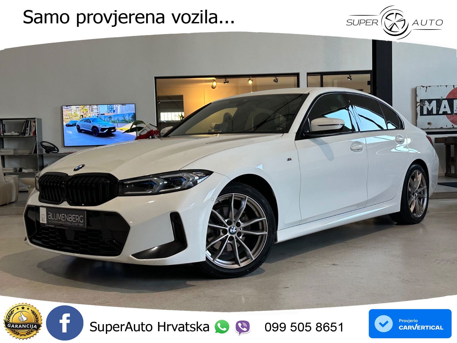 BMW 320d (190 KS) Steptronic M Sport LED+GR SJED+ACC