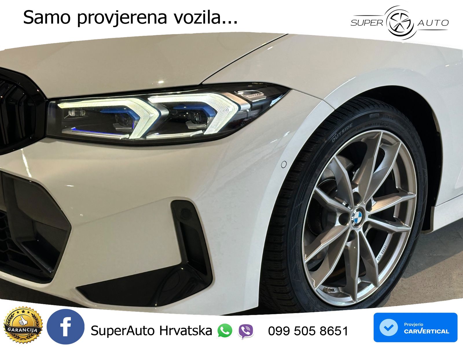 BMW 320d (190 KS) Steptronic M Sport LED+GR SJED+ACC