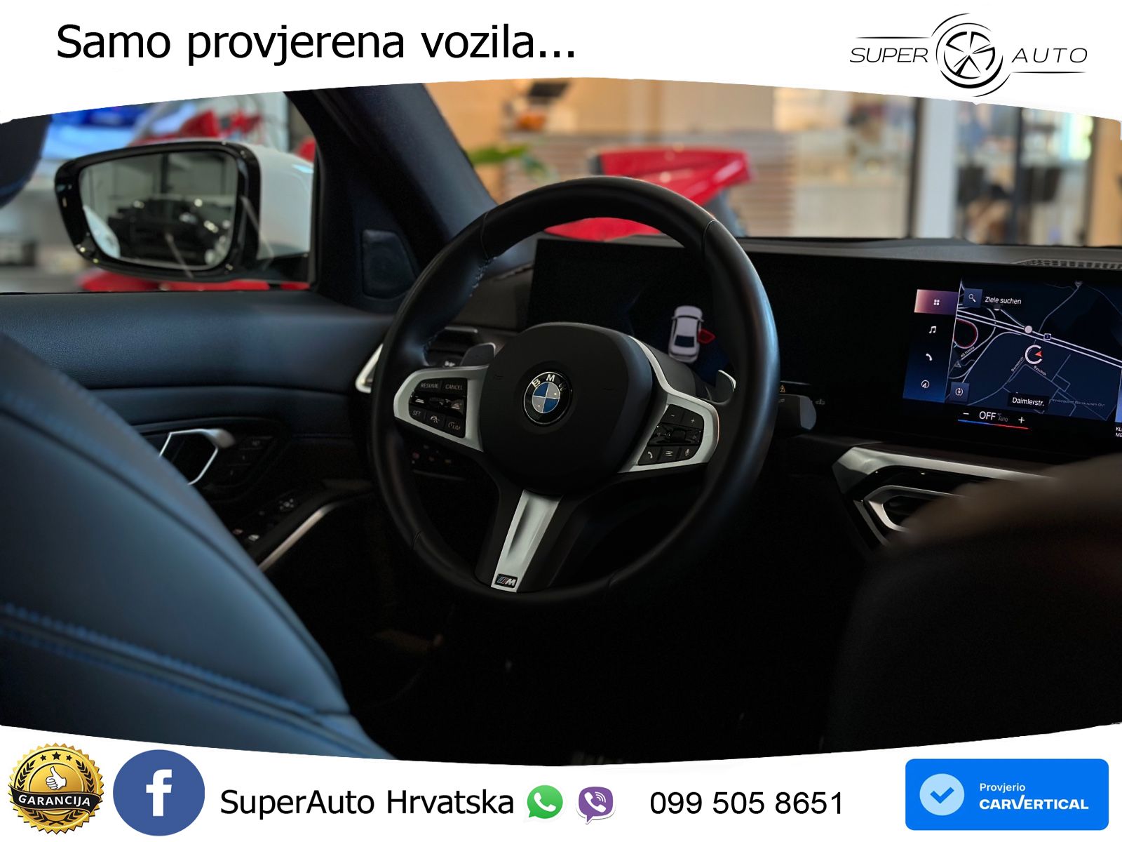BMW 320d (190 KS) Steptronic M Sport LED+GR SJED+ACC