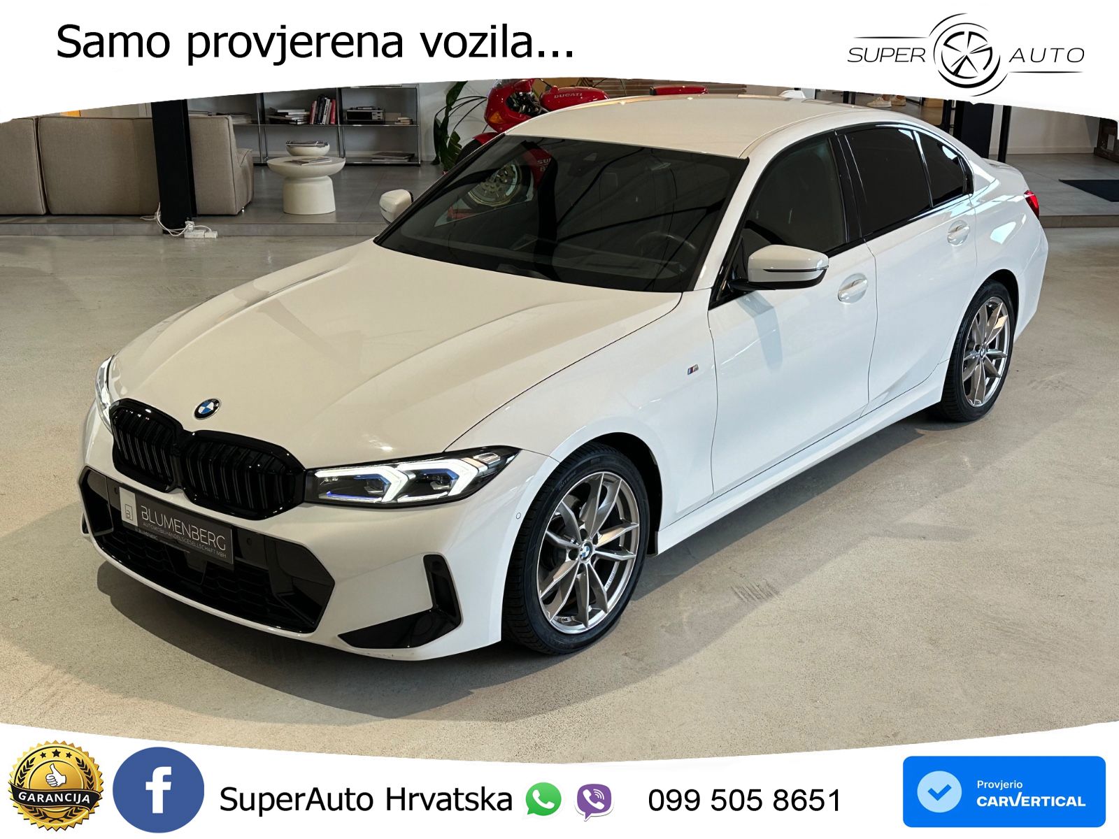 BMW 320d (190 KS) Steptronic M Sport LED+GR SJED+ACC