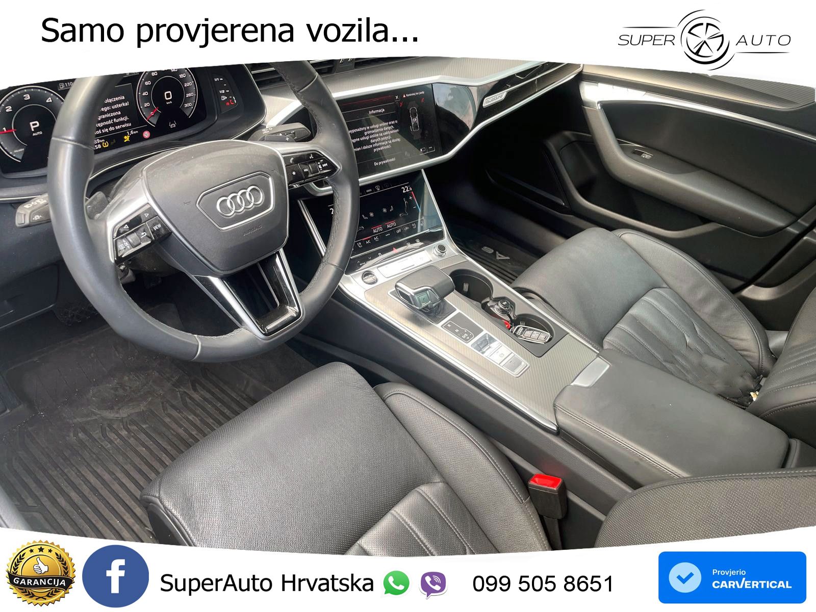 Audi A6 50 TDI V6 (286 KS) quattro tiptronic LED+GR SJED+ACC