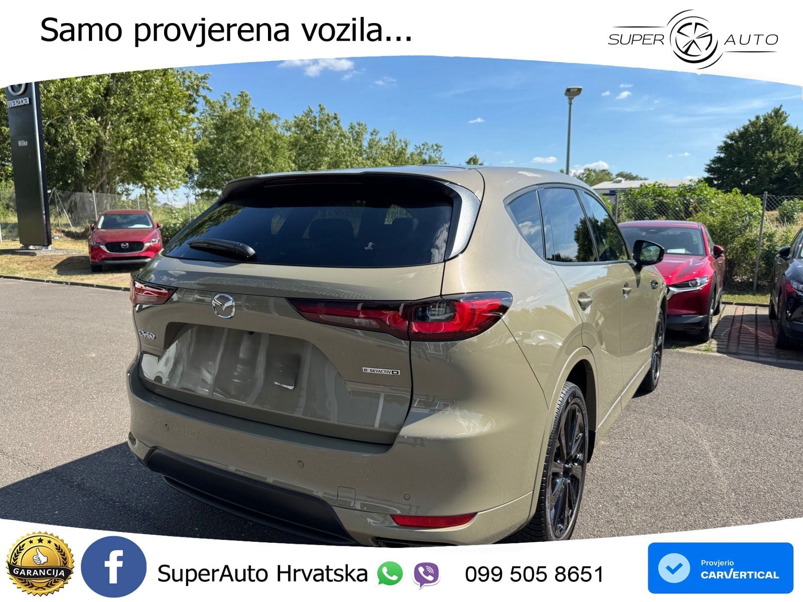 Mazda CX-60 2.5 e-Skyactiv (328 KS) AWD Automatic LED+GR SJED+ACC