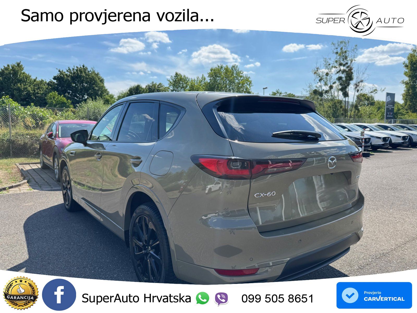 Mazda CX-60 2.5 e-Skyactiv (328 KS) AWD Automatic LED+GR SJED+ACC