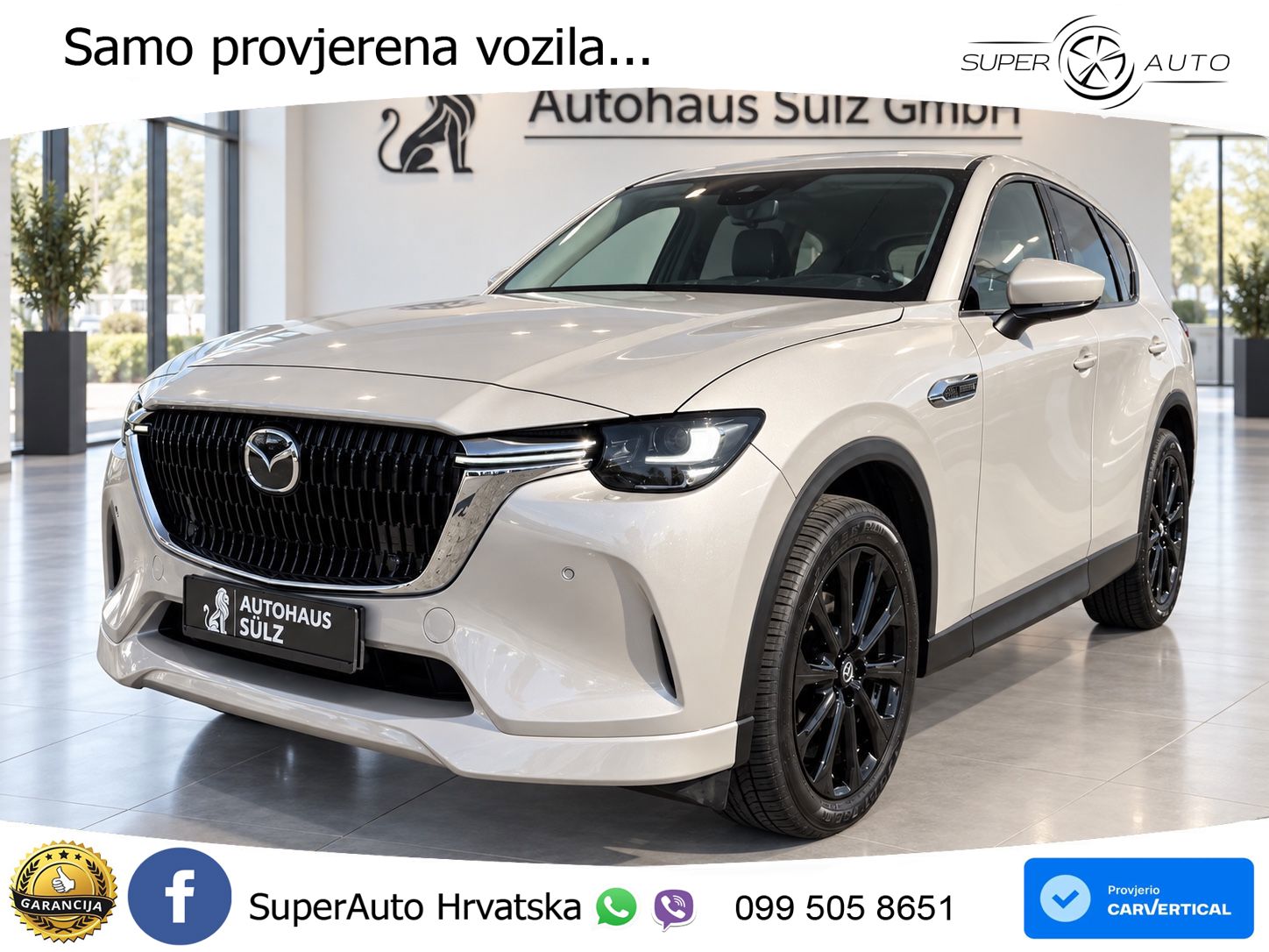 Mazda CX-60 3.3 e-Skyactiv D (200 KS) Automatic
