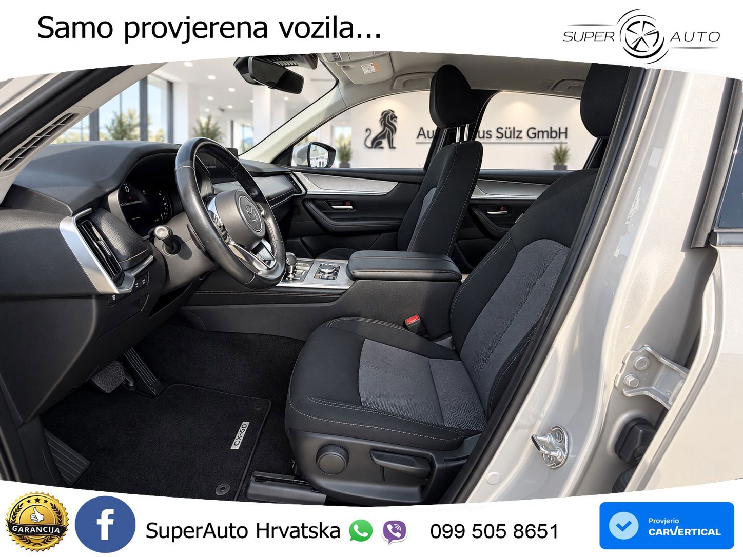 Mazda CX-60 3.3 e-Skyactiv D (200 KS) Automatic