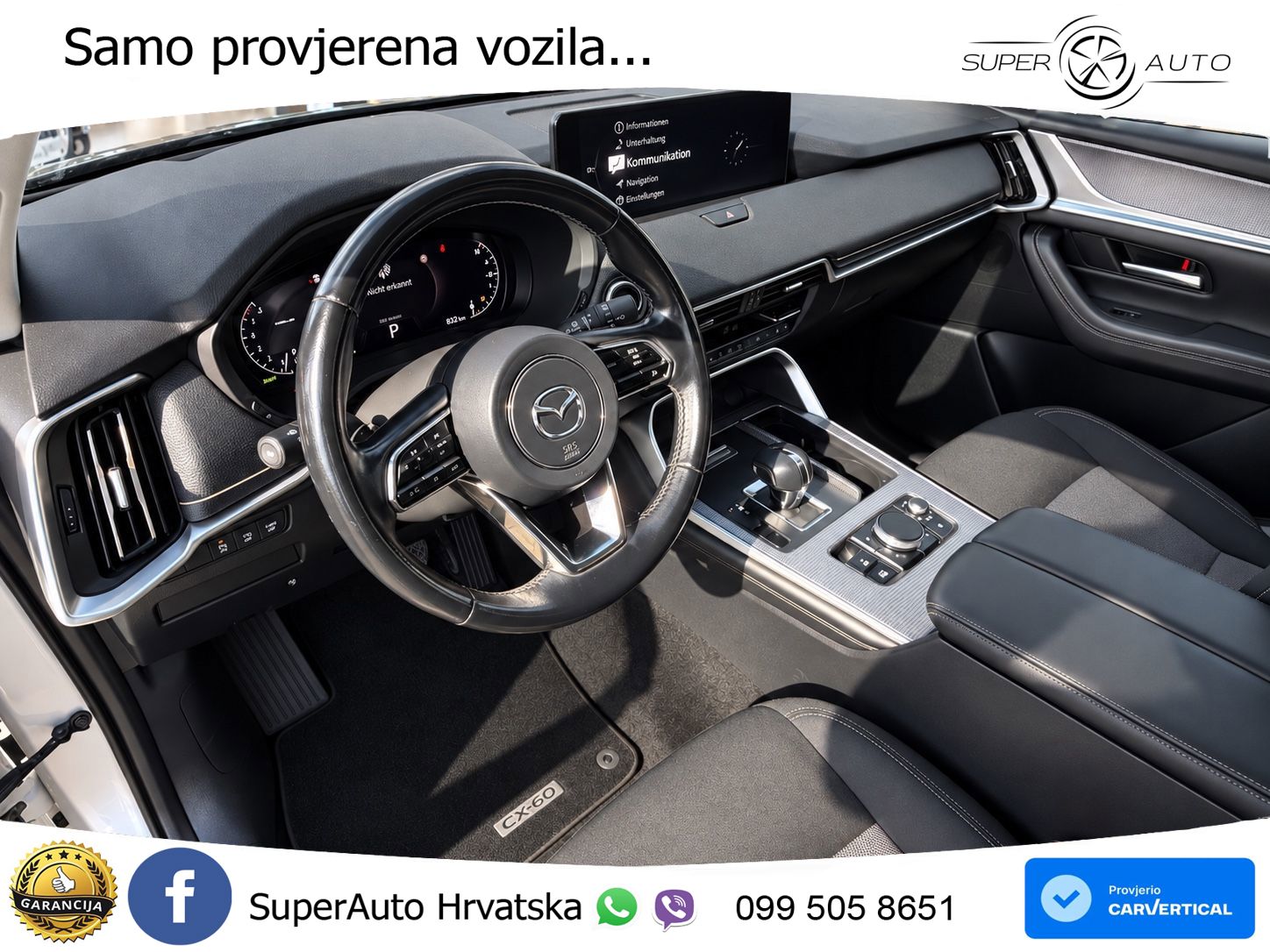 Mazda CX-60 3.3 e-Skyactiv D (200 KS) Automatic