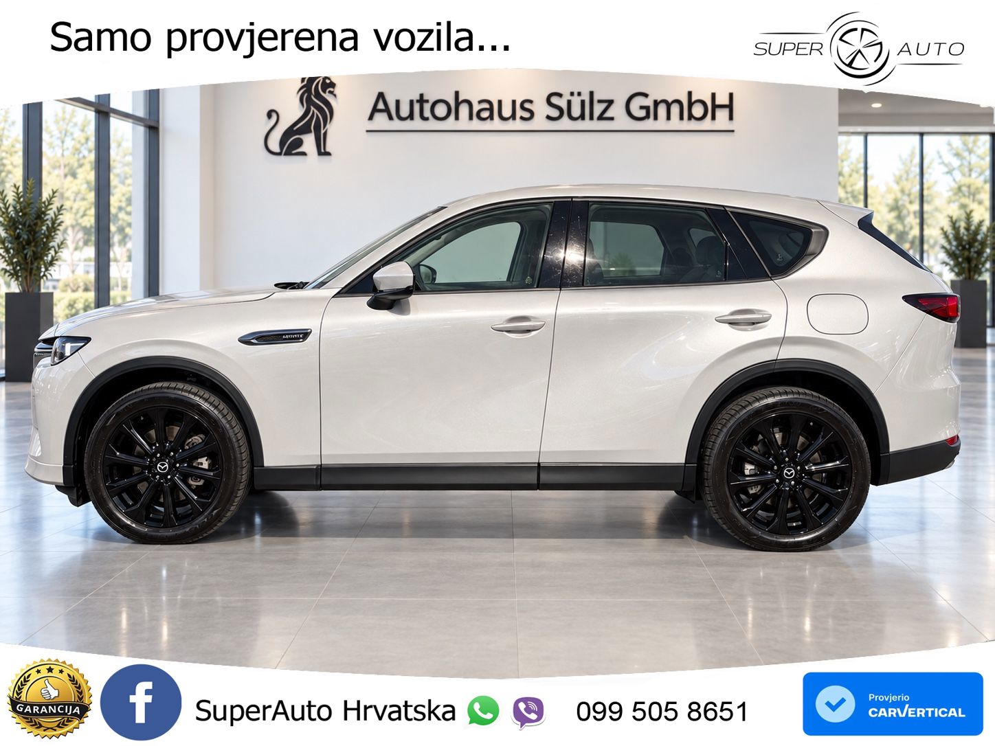 Mazda CX-60 3.3 e-Skyactiv D (200 KS) Automatic