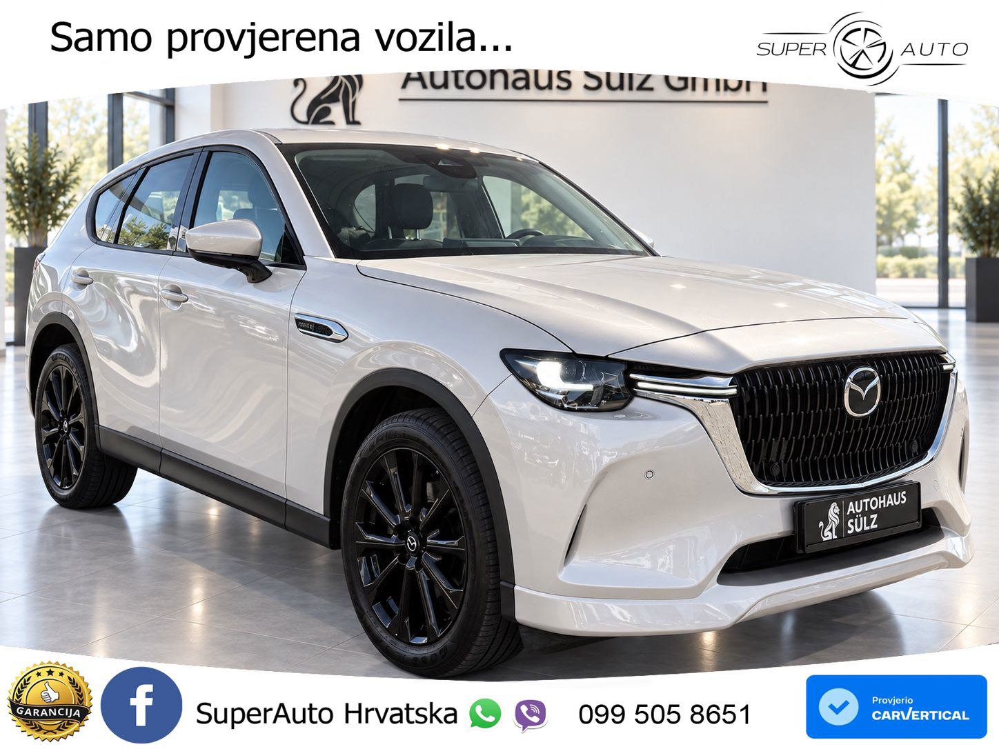 Mazda CX-60 3.3 e-Skyactiv D (200 KS) Automatic