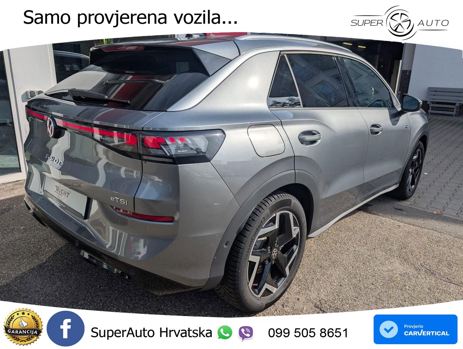 Volkswagen T-Roc 1.5 eTSI (150 KS)  DSG LED+GR SJED+ACC