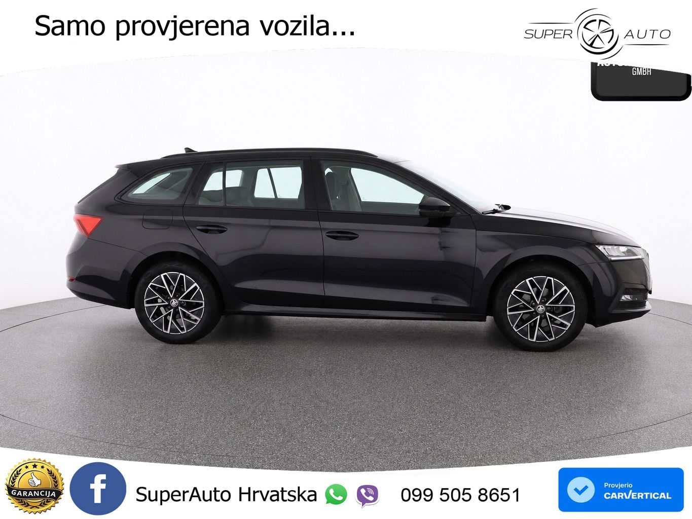 Škoda Octavia Combi 2.0 TDI (150 KS) DSG LED+GR SJED+ACC