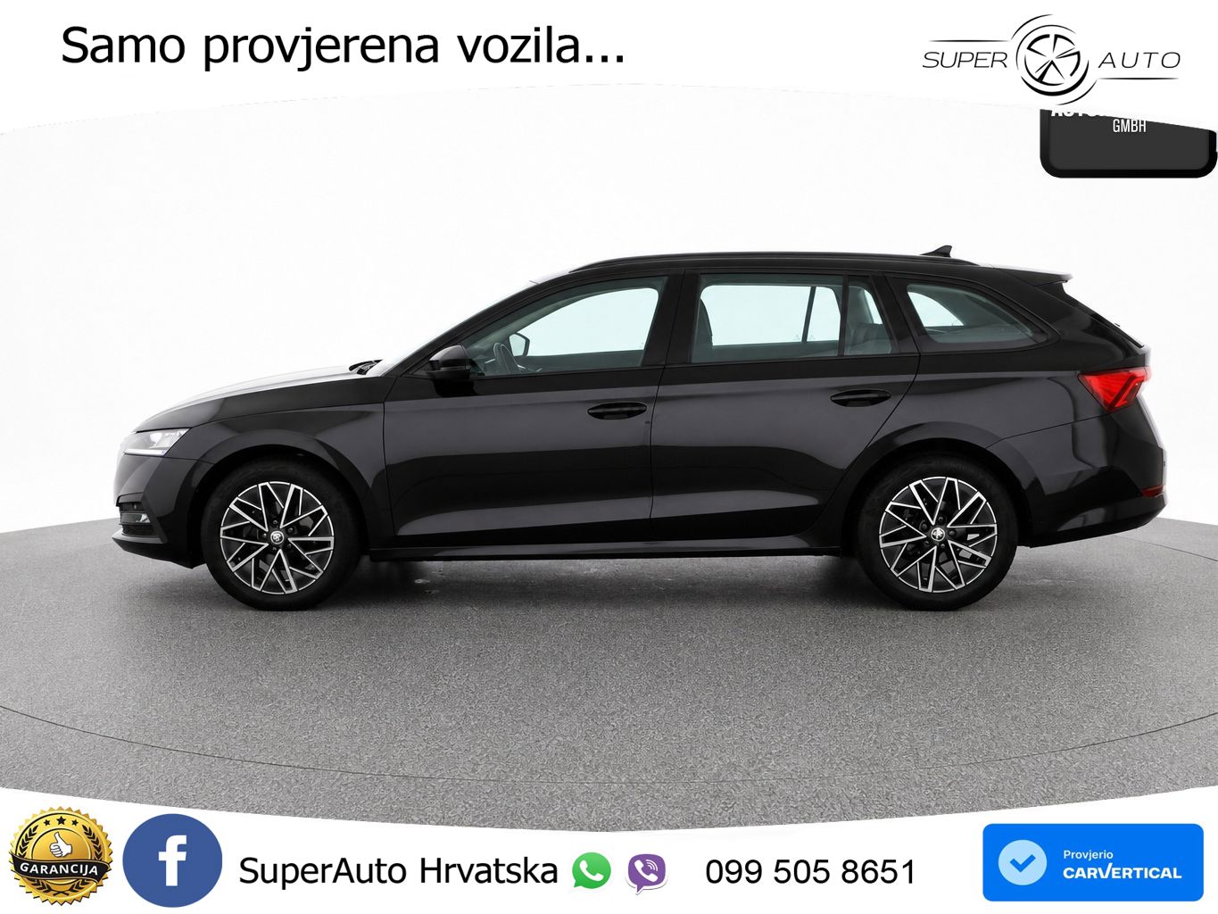 Škoda Octavia Combi 2.0 TDI (150 KS) DSG LED+GR SJED+ACC