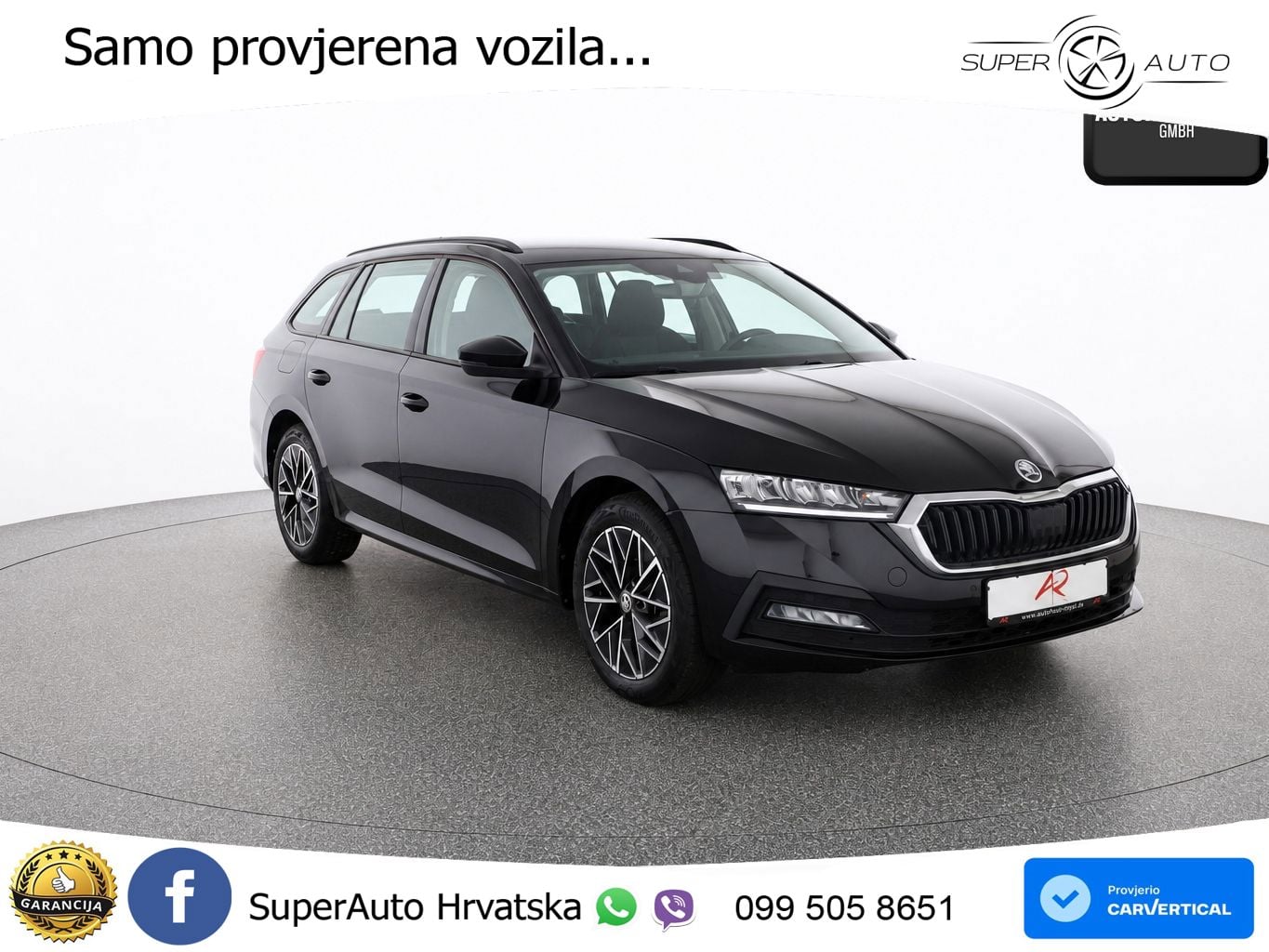 Škoda Octavia Combi 2.0 TDI (150 KS) DSG LED+GR SJED+ACC