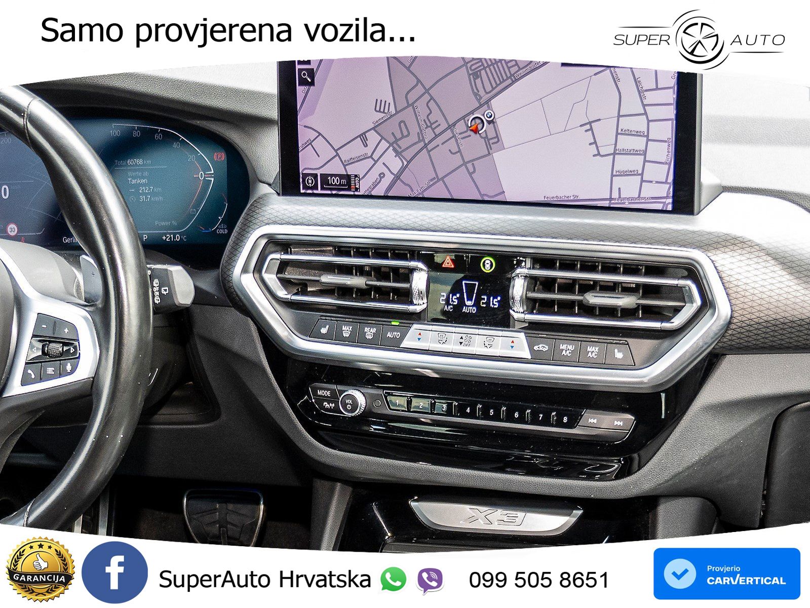 BMW X3 30d xDrive Steptronic M Sport ACC+HEAD+GR SJED+360+PANO