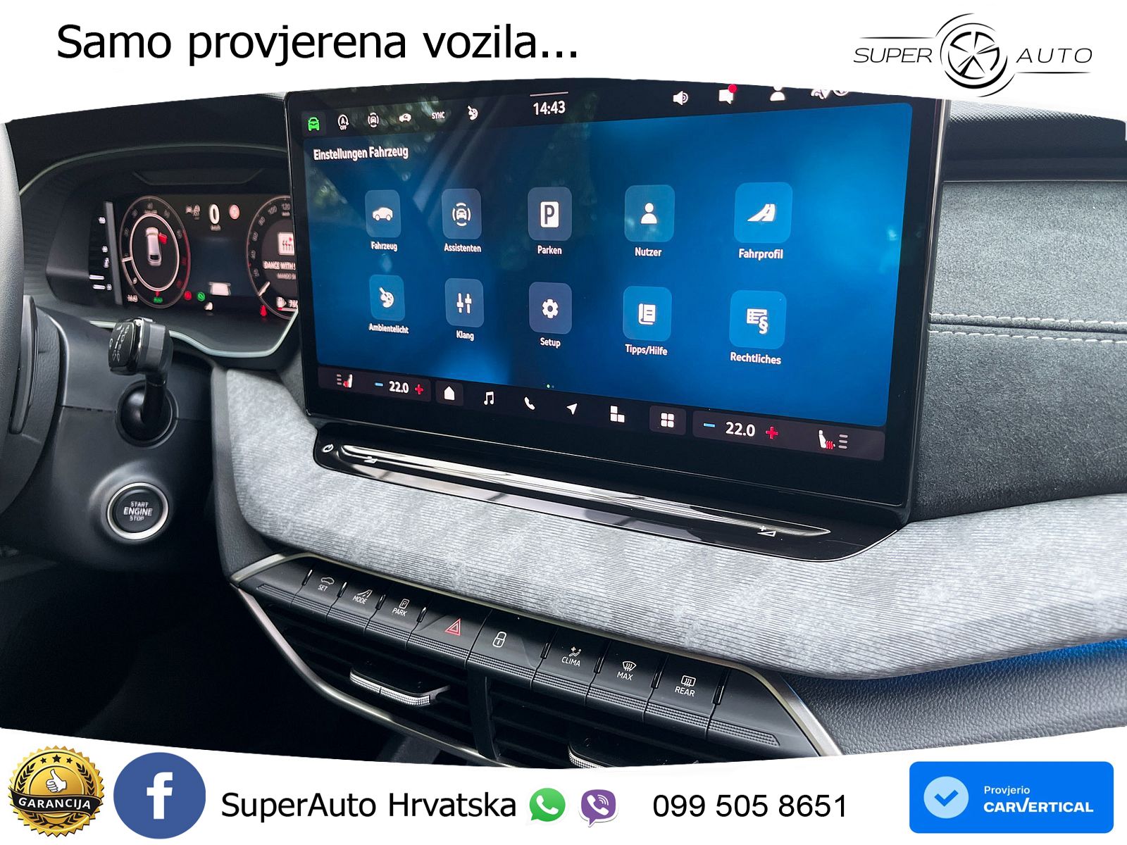 Škoda Octavia Combi 1.5 TSI (150 KS) DSG Selection LED+GR SJED+ACC