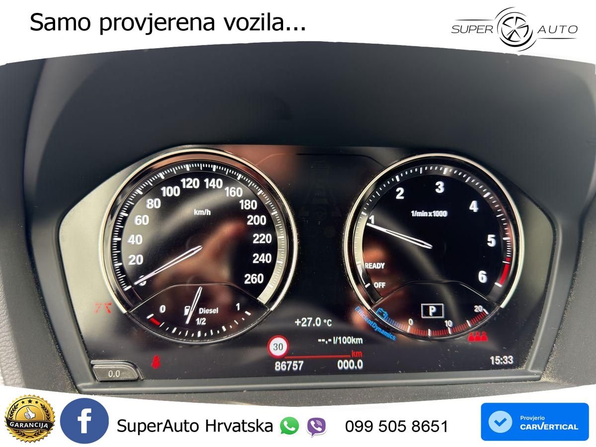 BMW X1 20d (190 KS) xDrive Steptronic M Sport LED+GR SJED+ACC