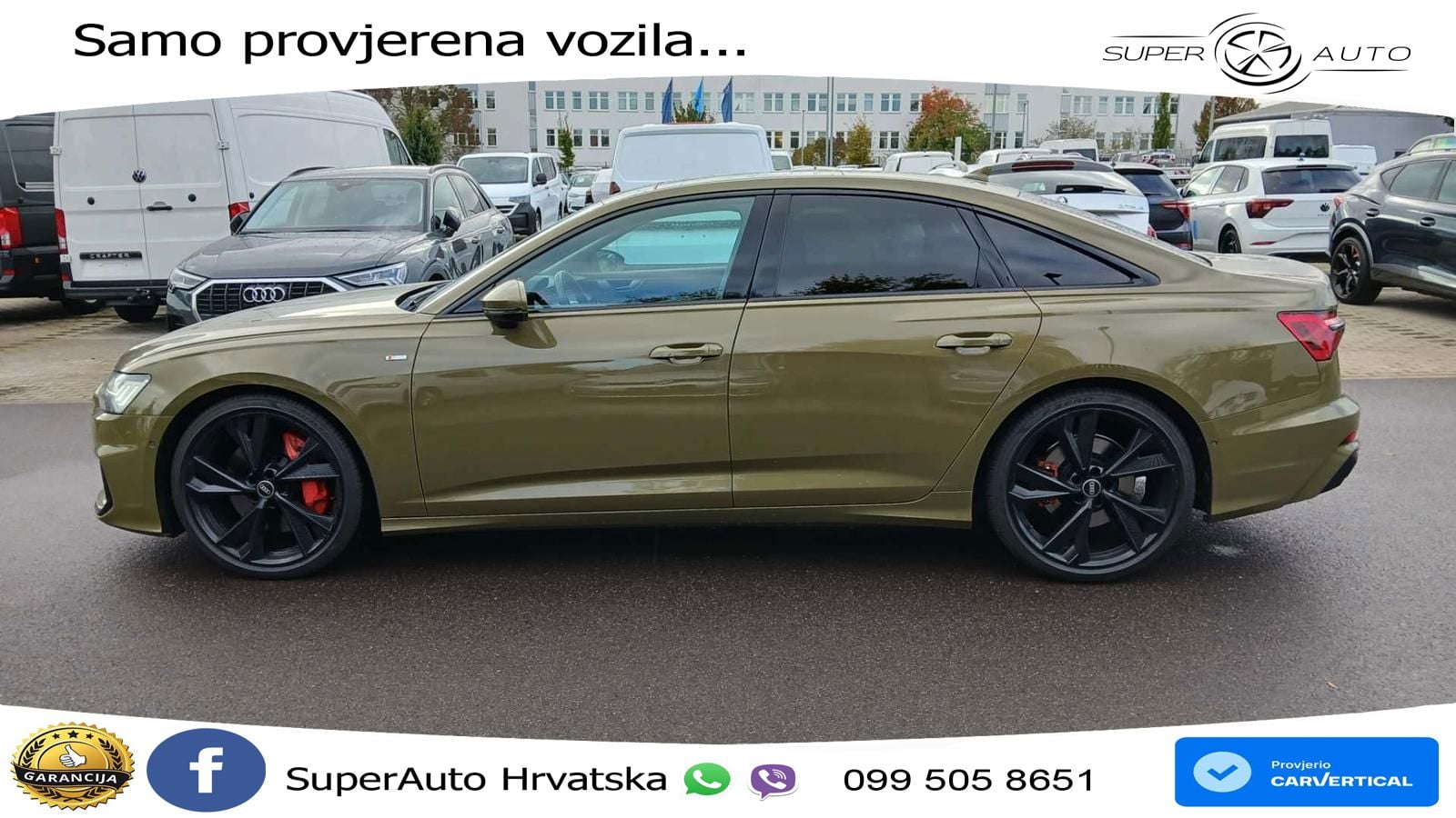 Audi A6 55 TFSI V6 (340 KS) quattro S tronic S line LED+GR SJED+ACC