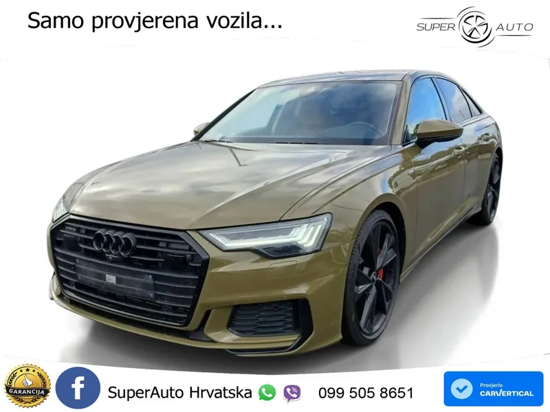 Audi A6 55 TFSI V6 (340 KS) quattro S tronic S line LED+GR SJED+ACC