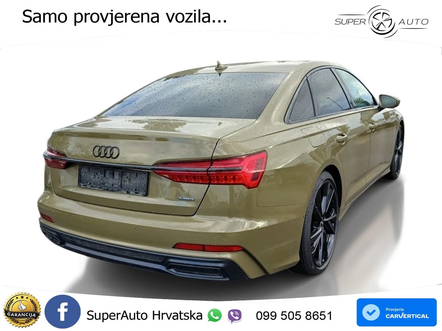 Audi A6 55 TFSI V6 (340 KS) quattro S tronic S line LED+GR SJED+ACC