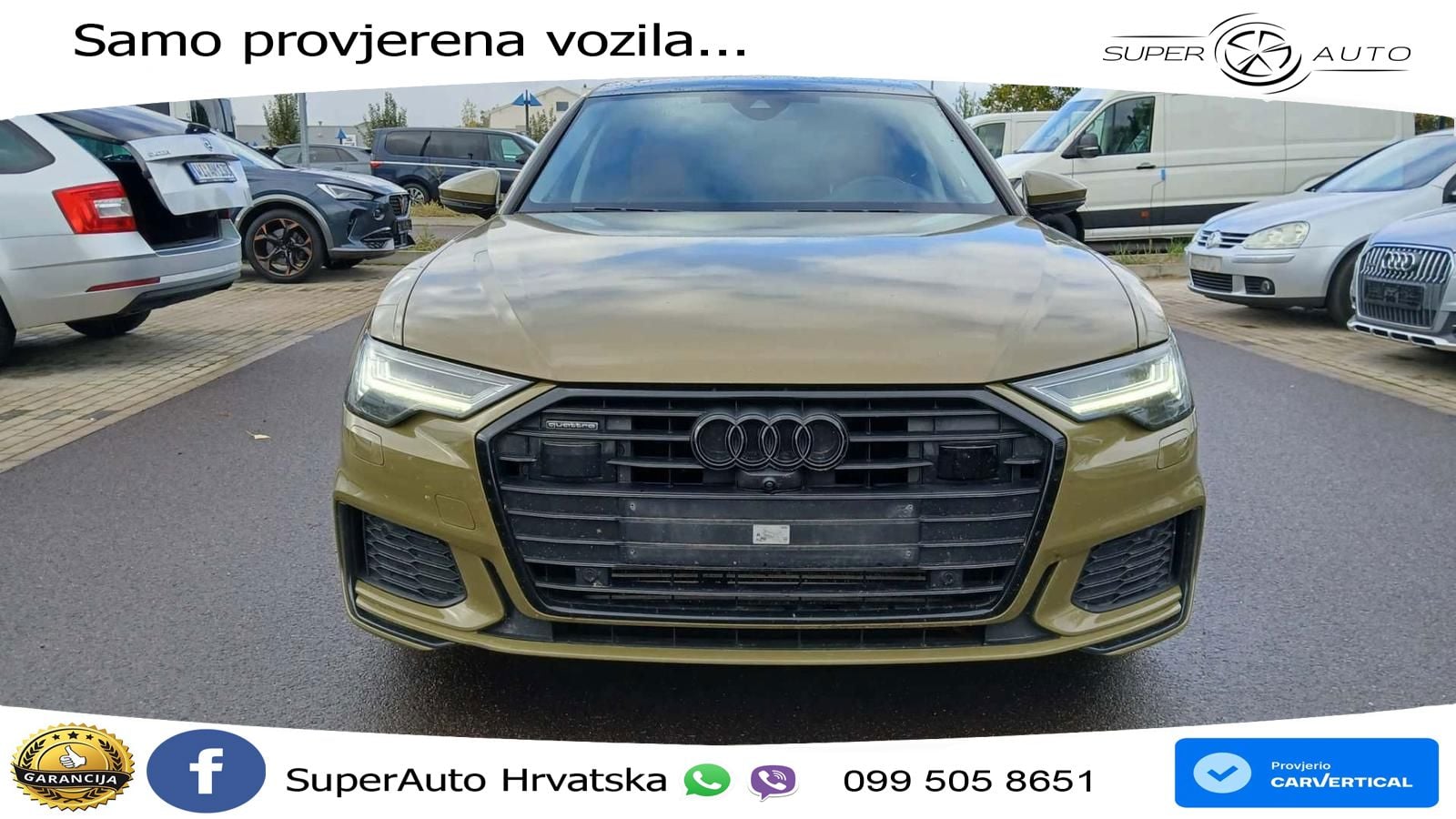 Audi A6 55 TFSI V6 (340 KS) quattro S tronic S line LED+GR SJED+ACC