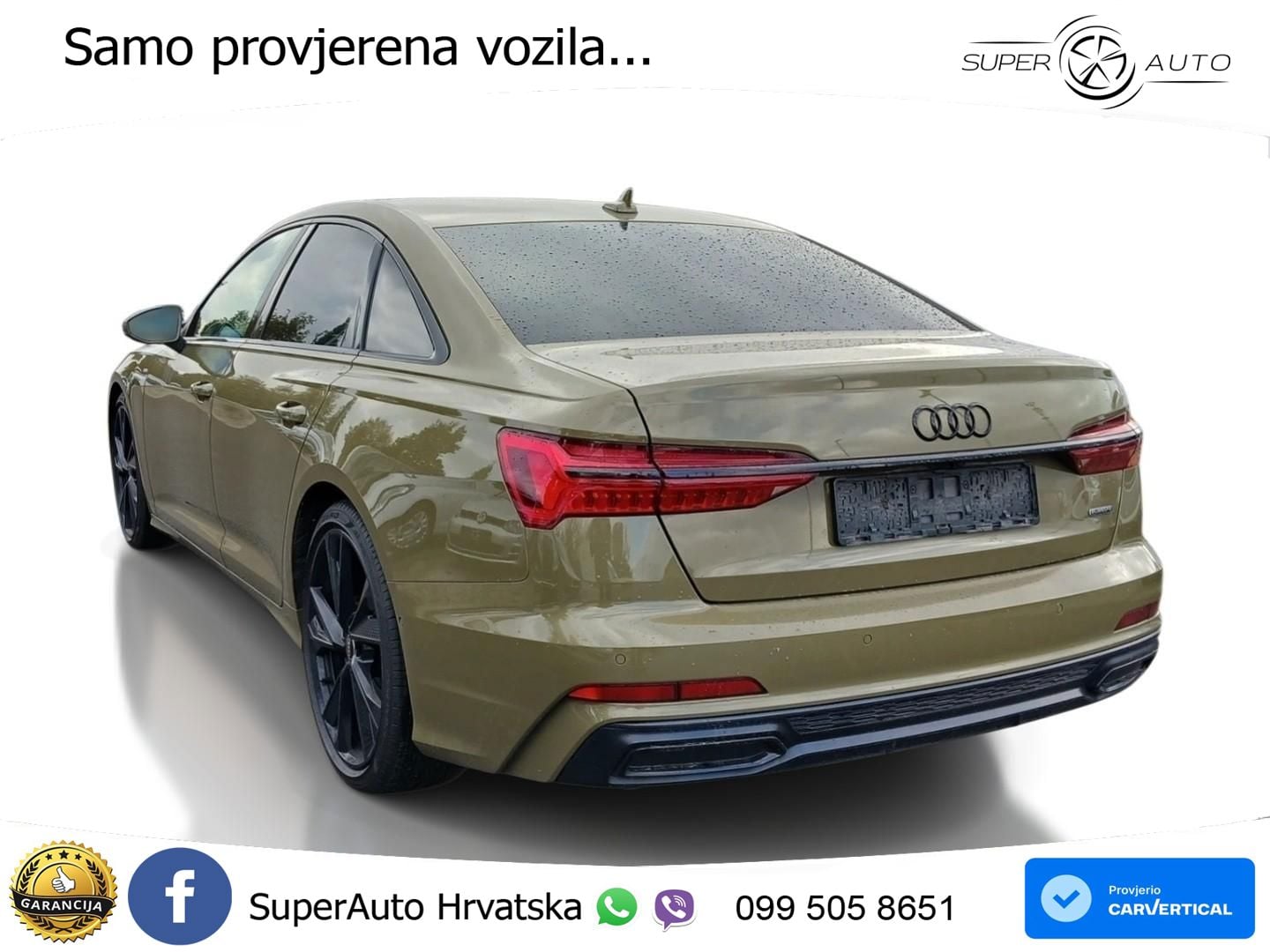 Audi A6 55 TFSI V6 (340 KS) quattro S tronic S line LED+GR SJED+ACC