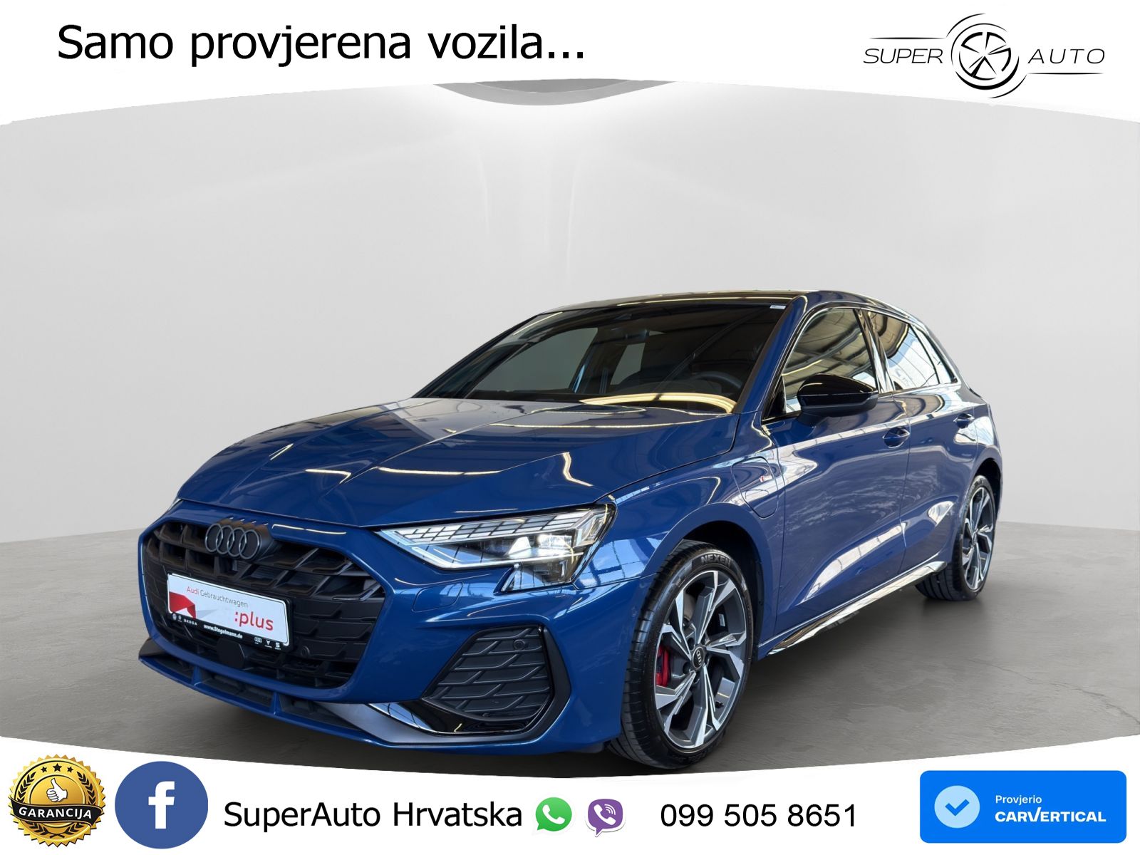 Audi A3 45 TFSIe (272 KS) S tronic S line MATRIX+GR SJED+KAM