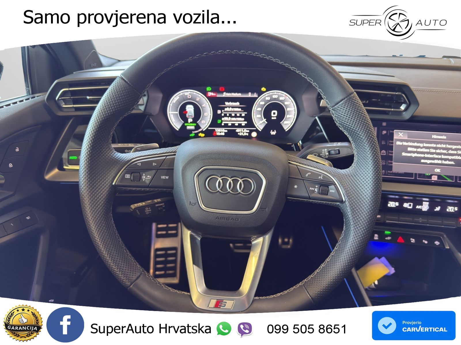 Audi A3 45 TFSIe (272 KS) S tronic S line MATRIX+GR SJED+KAM