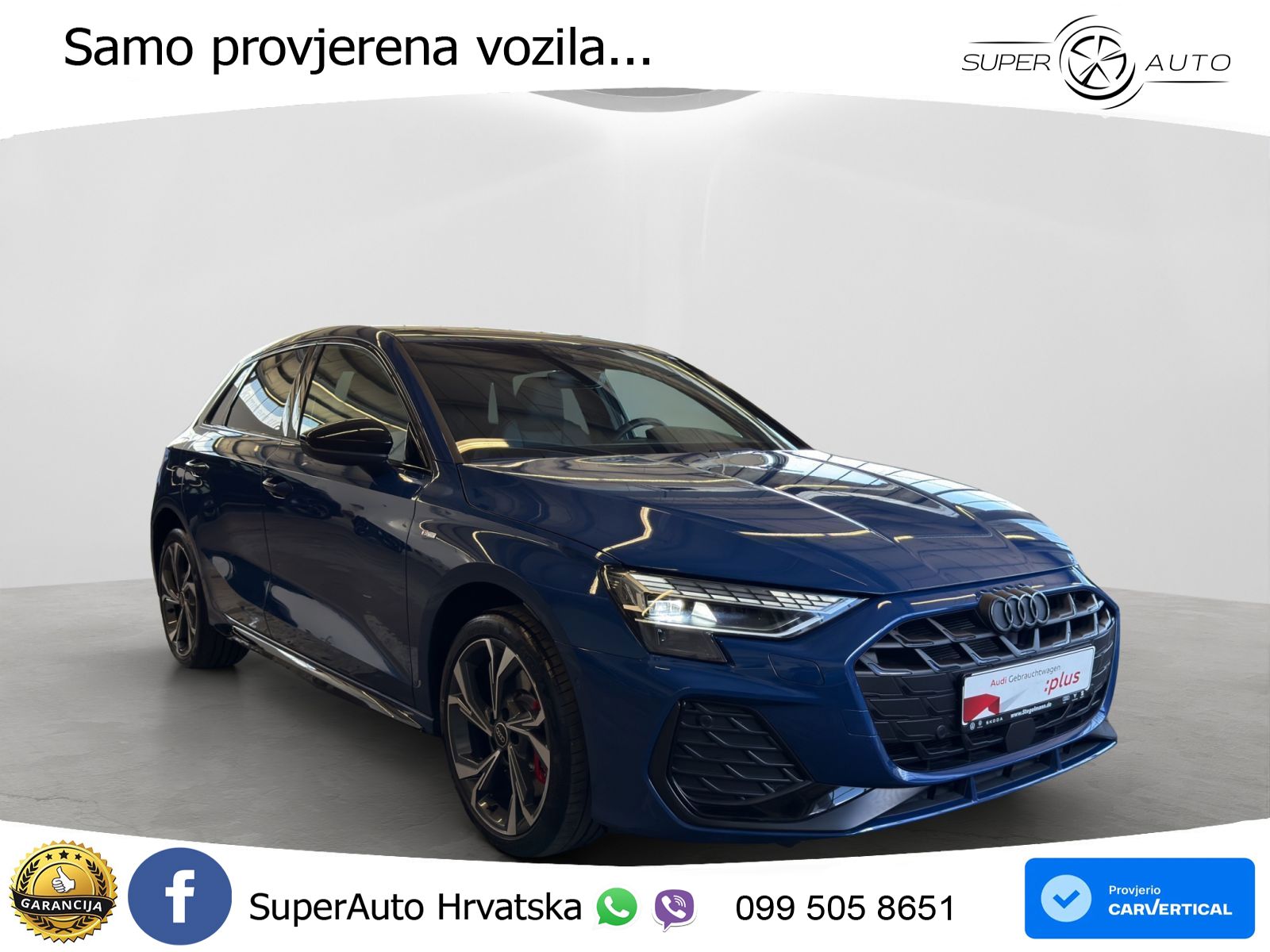 Audi A3 45 TFSIe (272 KS) S tronic S line MATRIX+GR SJED+KAM