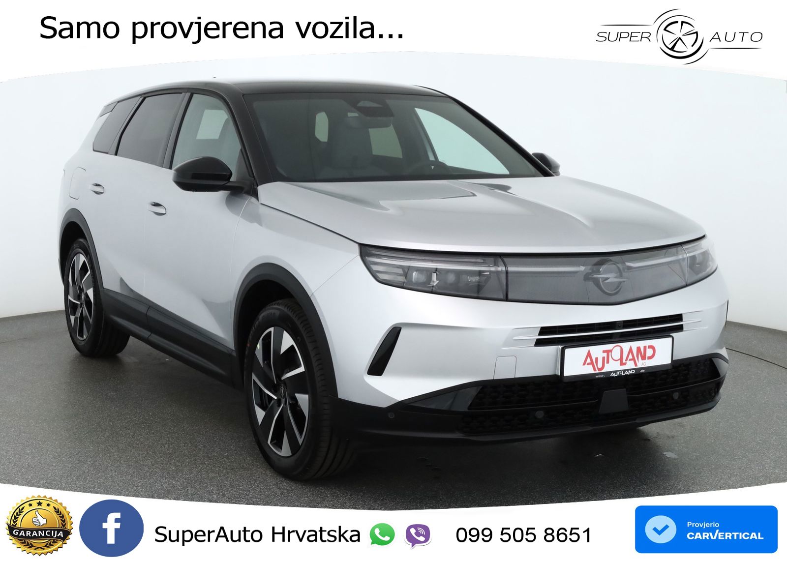 Opel Grandland 1.2 Turbo (145 KS) Hybrid eDCT GS LED+GR SJED+ACC