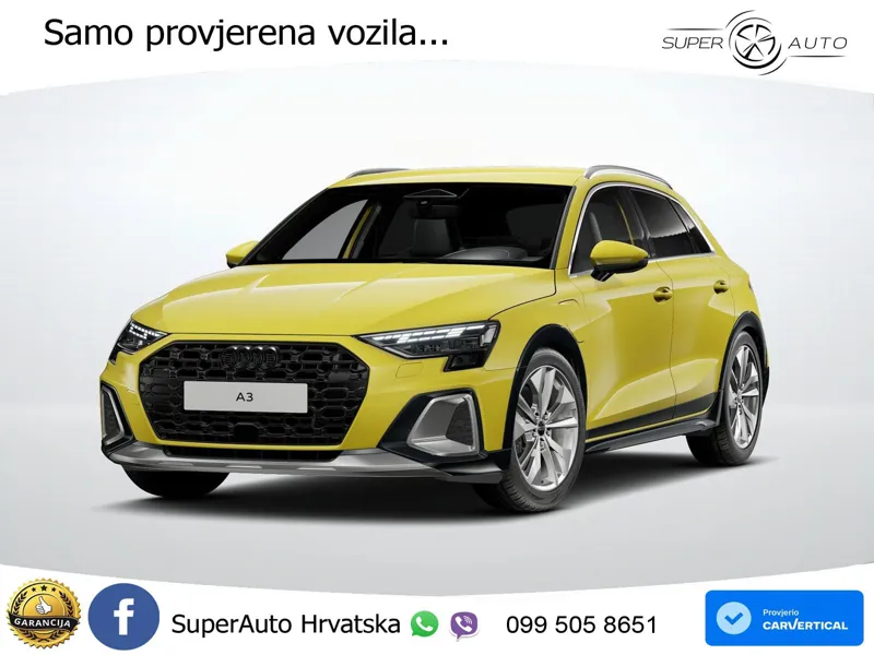 Audi A3 allstreet 40 TFSIe (204 KS) S tronic LED+GR SJED+ACC