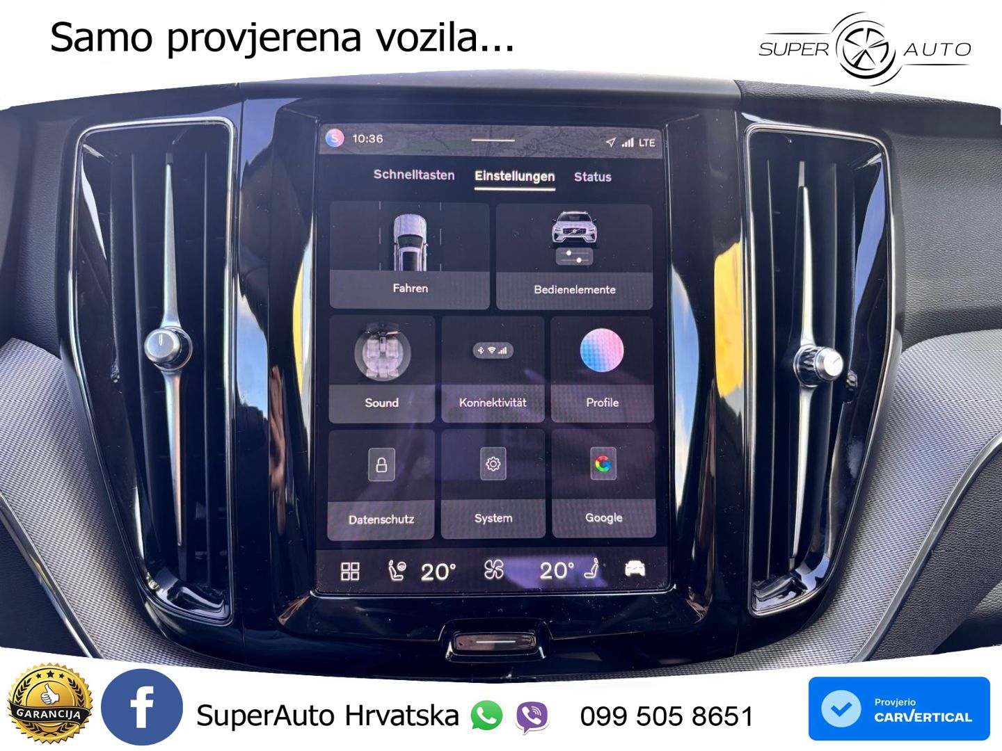 Volvo XC60 B4 Benzin FWD Geartronic ACC+GR SJED+360+PANO