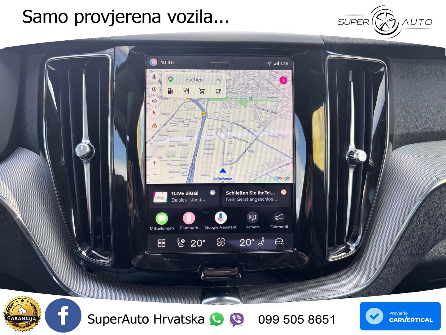 Volvo XC60 B4 Benzin FWD Geartronic ACC+GR SJED+360+PANO