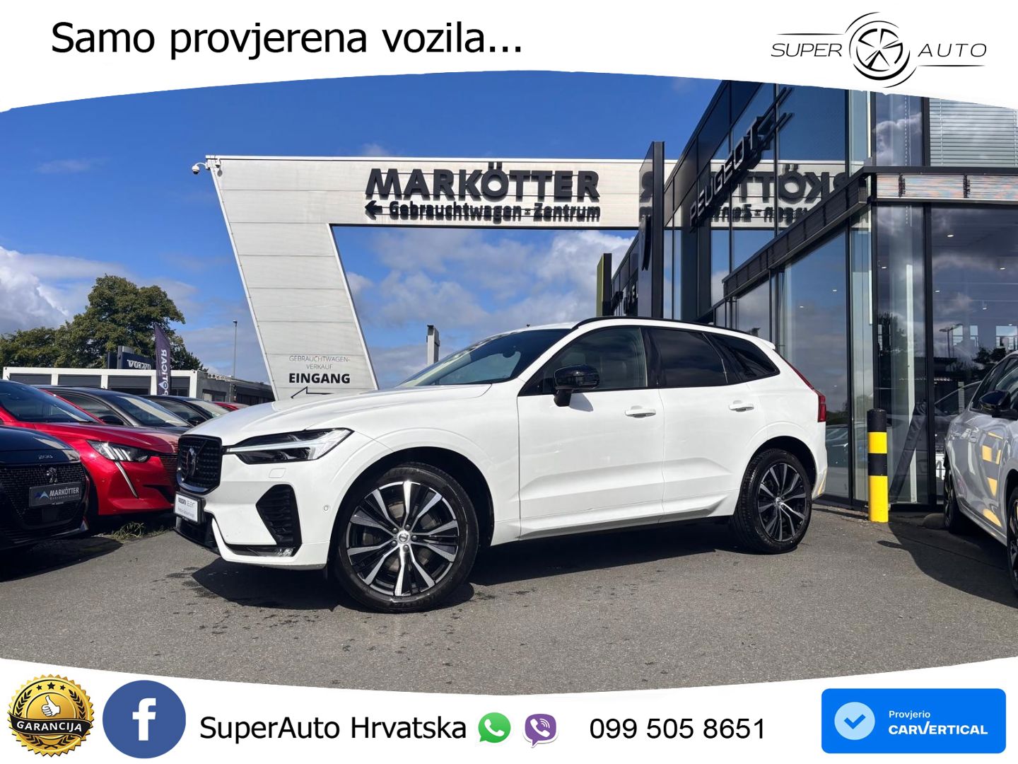 Volvo XC60 B4 Benzin FWD Geartronic ACC+GR SJED+360+PANO