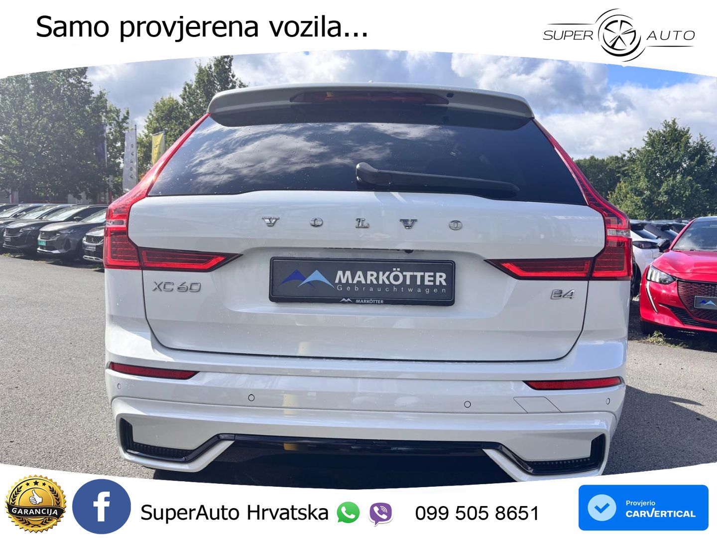 Volvo XC60 B4 Benzin FWD Geartronic ACC+GR SJED+360+PANO