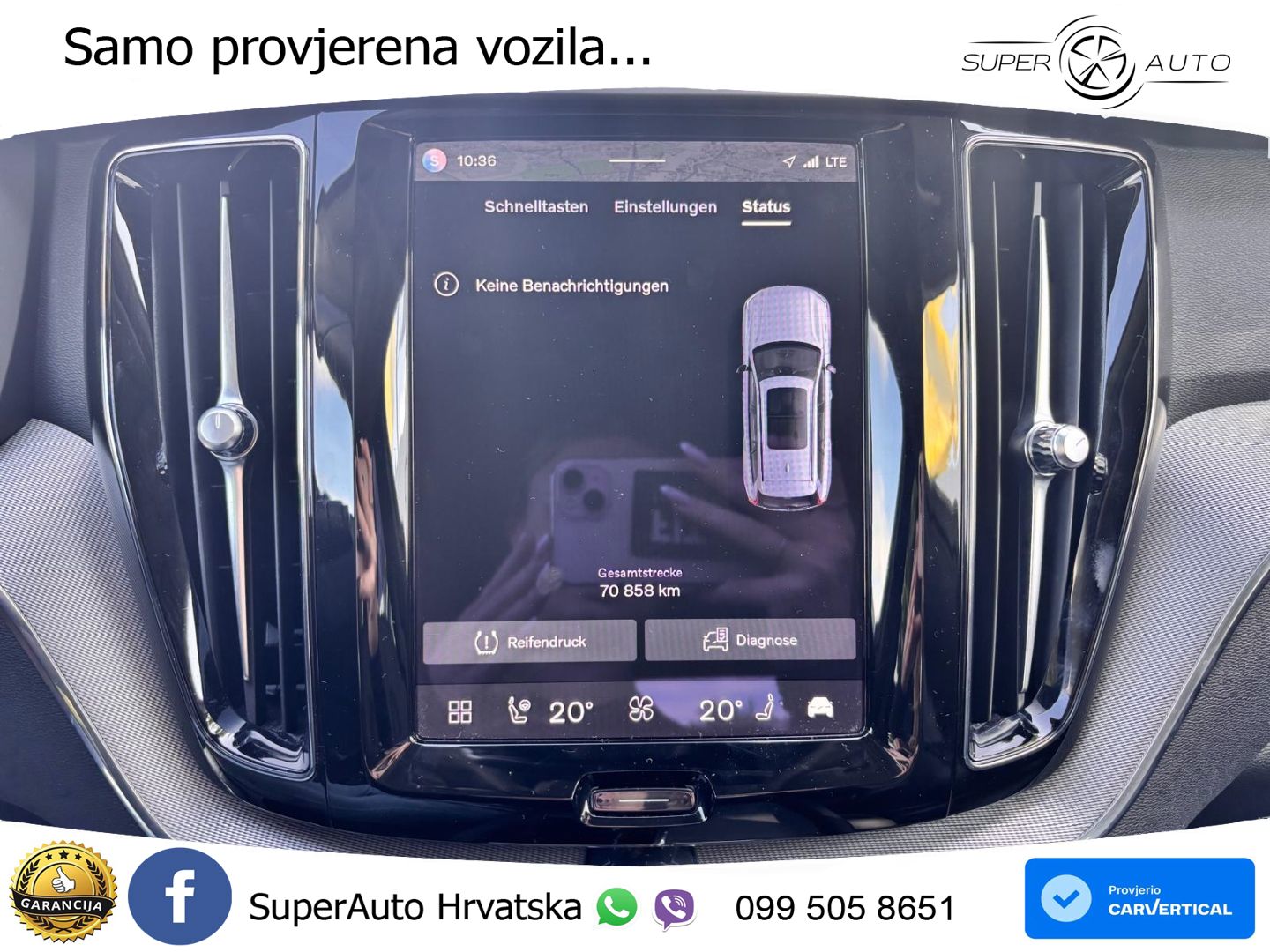 Volvo XC60 B4 Benzin FWD Geartronic ACC+GR SJED+360+PANO