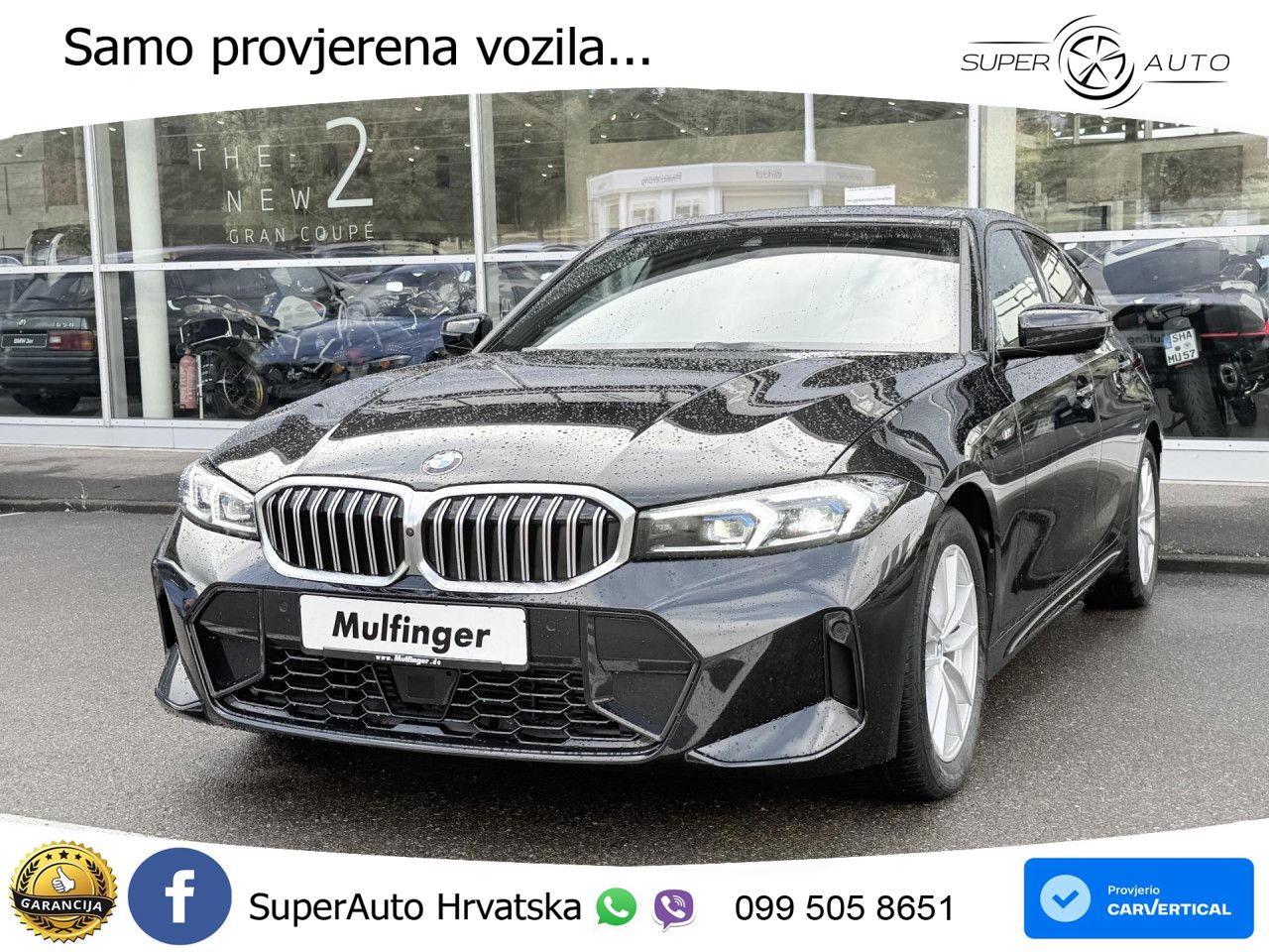 BMW 320i (184 KS) Steptronic M Sport LED+GR SJED+ACC