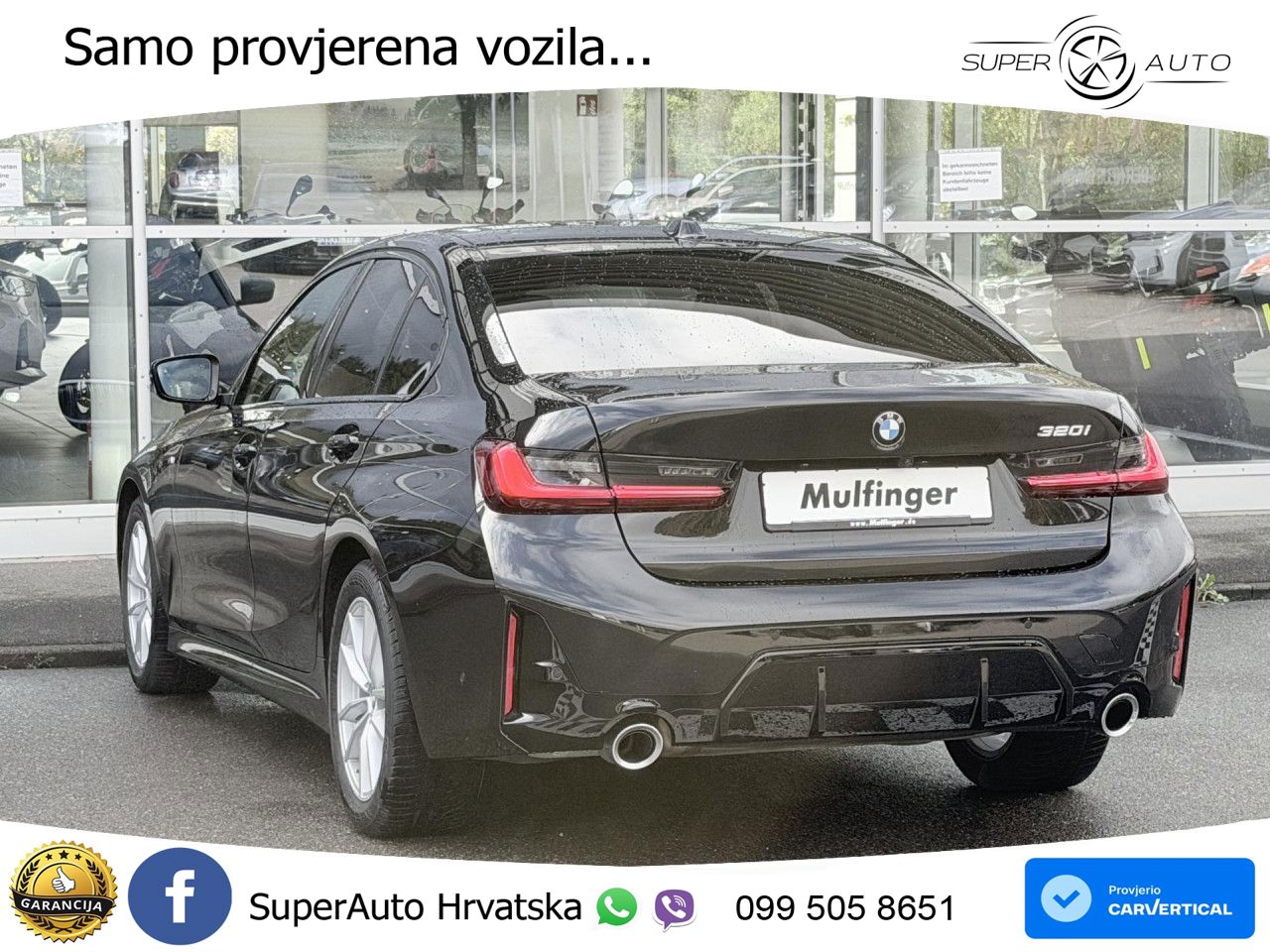 BMW 320i (184 KS) Steptronic M Sport LED+GR SJED+ACC