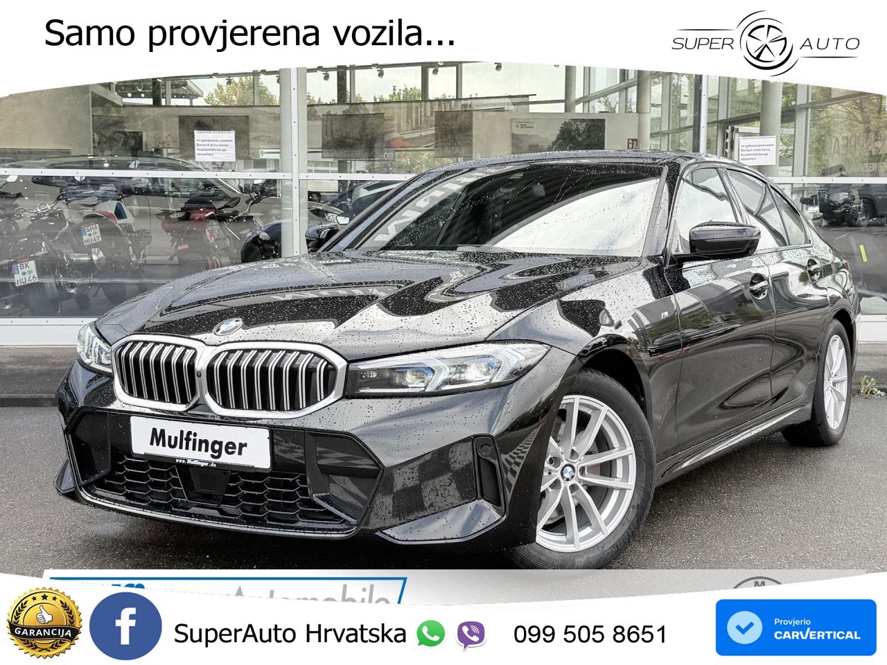 BMW 320i (184 KS) Steptronic M Sport LED+GR SJED+ACC