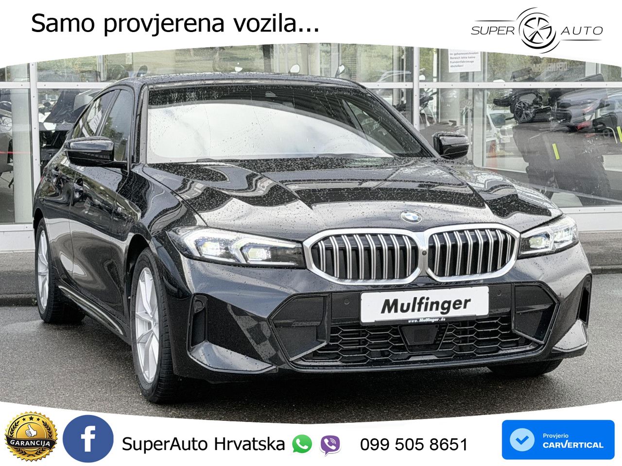 BMW 320i (184 KS) Steptronic M Sport LED+GR SJED+ACC